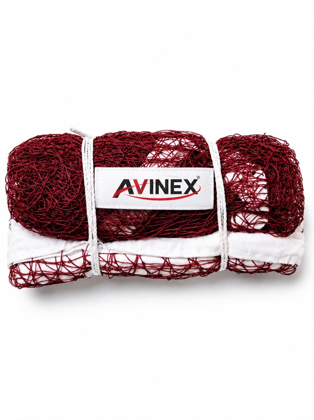 Nylon Special Four Side Tape Badminton Net, Brown | Standard Size | 4-Side Reinforced Tape | Nylon Net | Indoor & Outdoor | Durable | Practice & Match Play