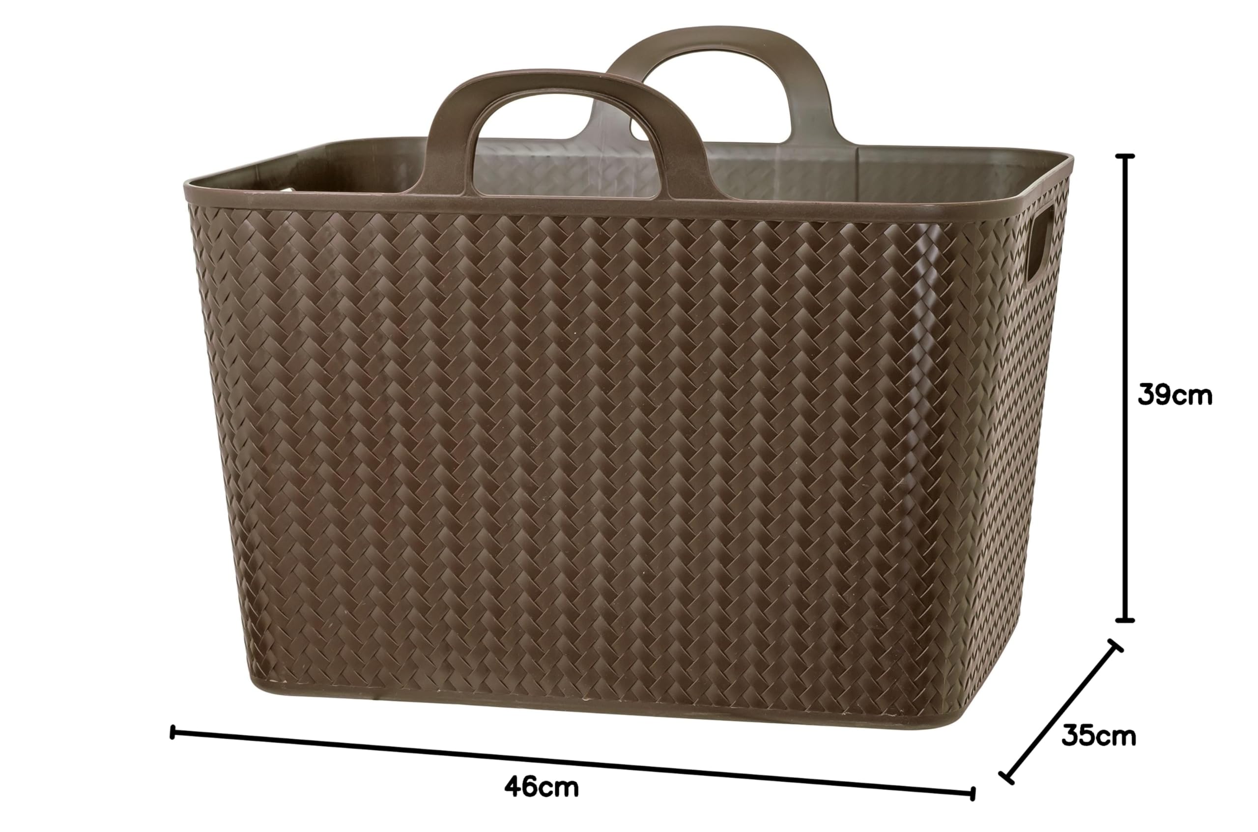 Amazon.co.jp: ヒマラヤ化学工業所 アミーゴ バスケット M型 ブラウン