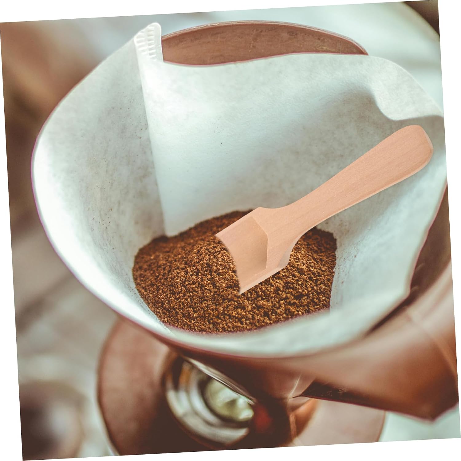 4pcs Mini Wooden Salt Scoops Small Reusable Wood Spoons for Seasoning Baking and Tea Convenient Kitchen Utensils for Household Use