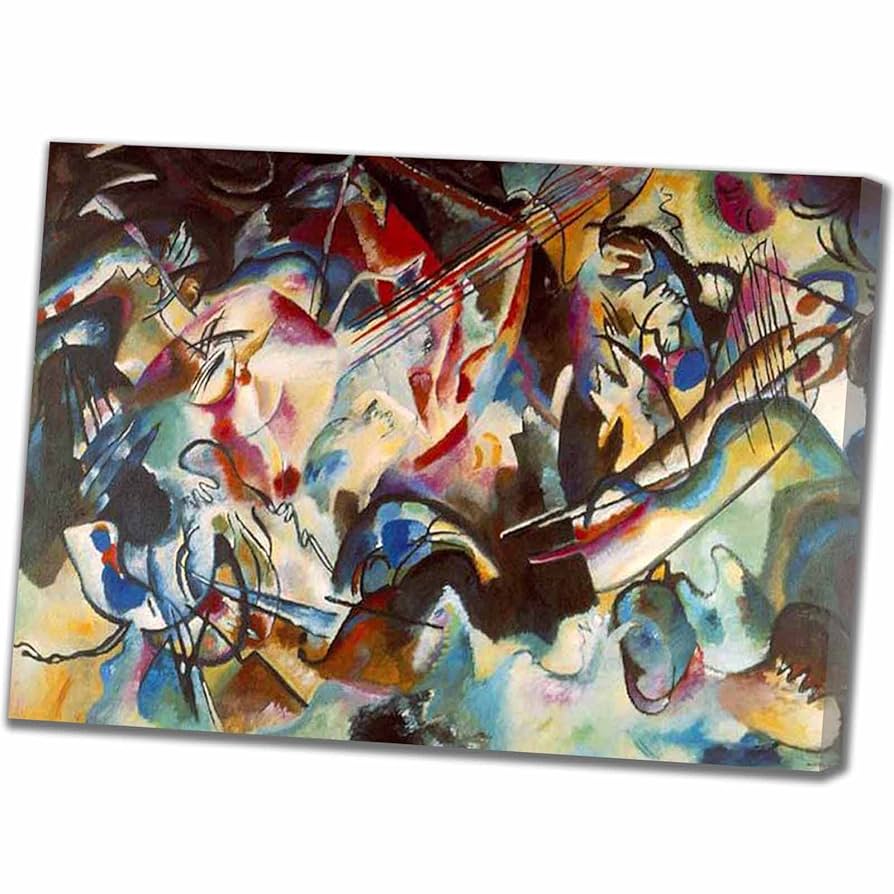 Amazon.co.jp: ワシリー・カンディンスキー《コンポジションVI