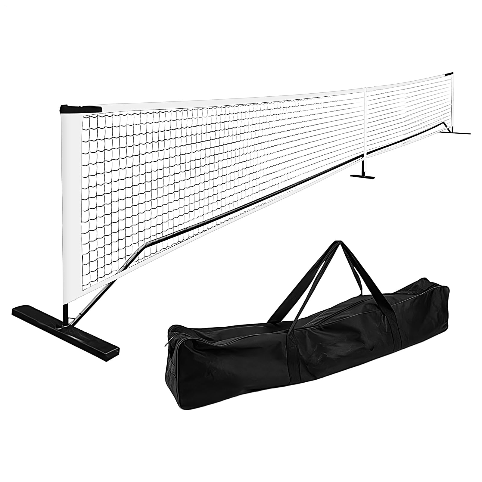 Net di allenamento da tennis portatile - Maglia sportiva da corridoio all'aperto, attrezzatura da cortile staccabile | Configurazione del sistema di trasporto pieghevole, attrezzatura da viaggio