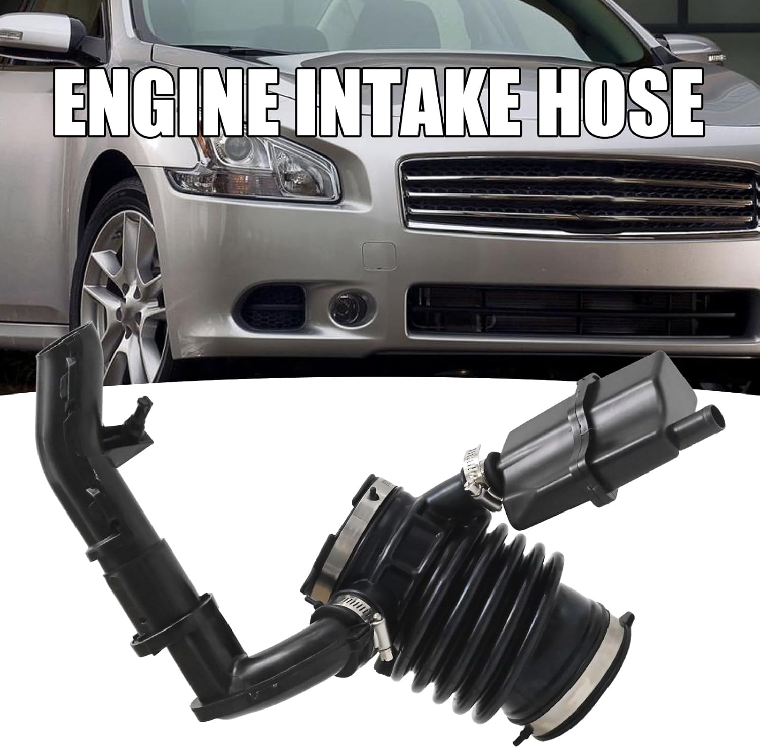 696-169 Engine Air Intake Hose, Replacement for Nissan Maxima 3.5L V6 2009-2015, Replaces 165764RA0A 165769N00C 165769N00D