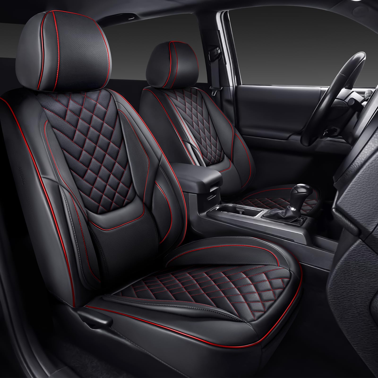 WENNFOUR Tacoma Leather Seat Covers (Full Set)
