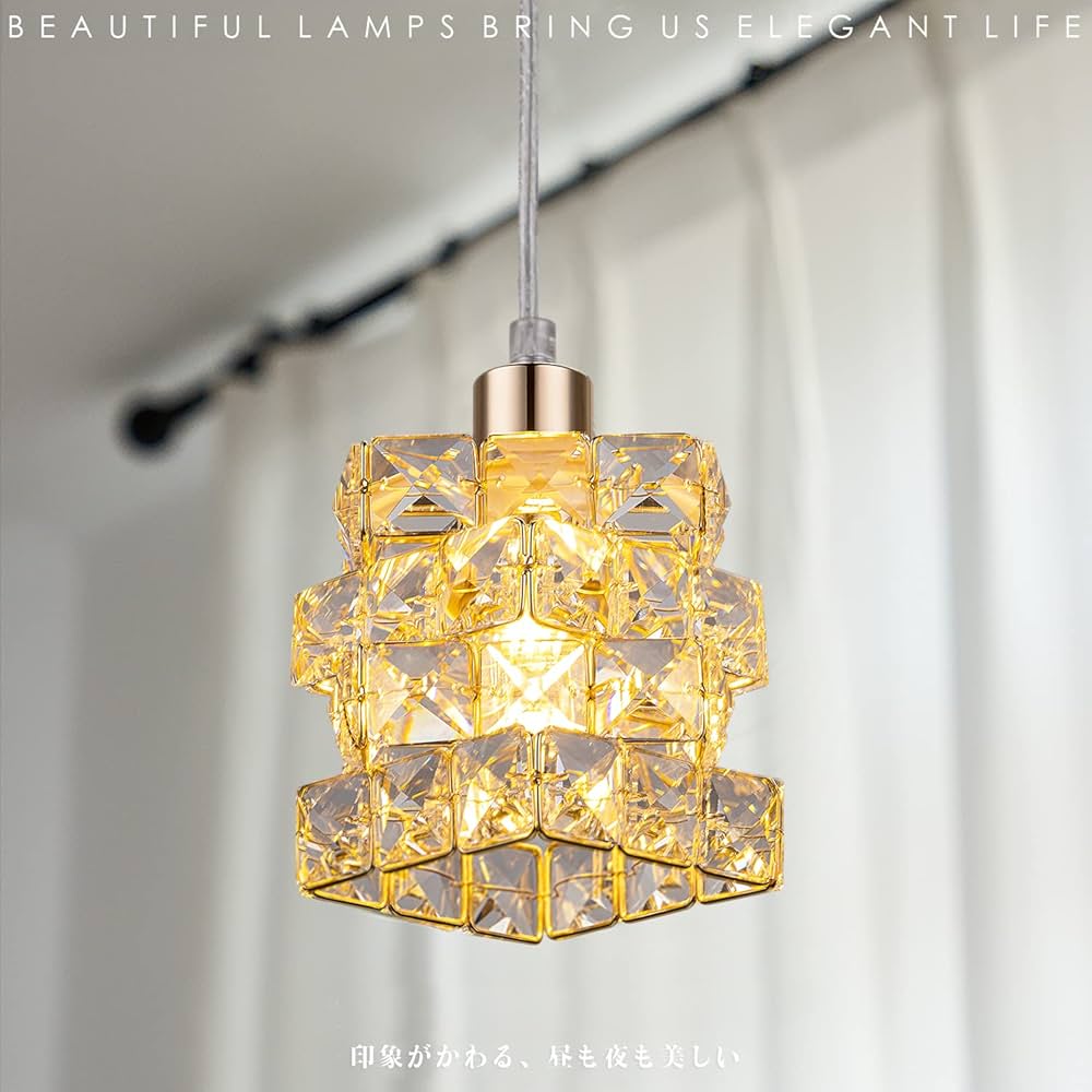 クリスタルビーズ シャンデリア ペンダントライト 616Tsuyx-rL._AC_UL210_SR210,