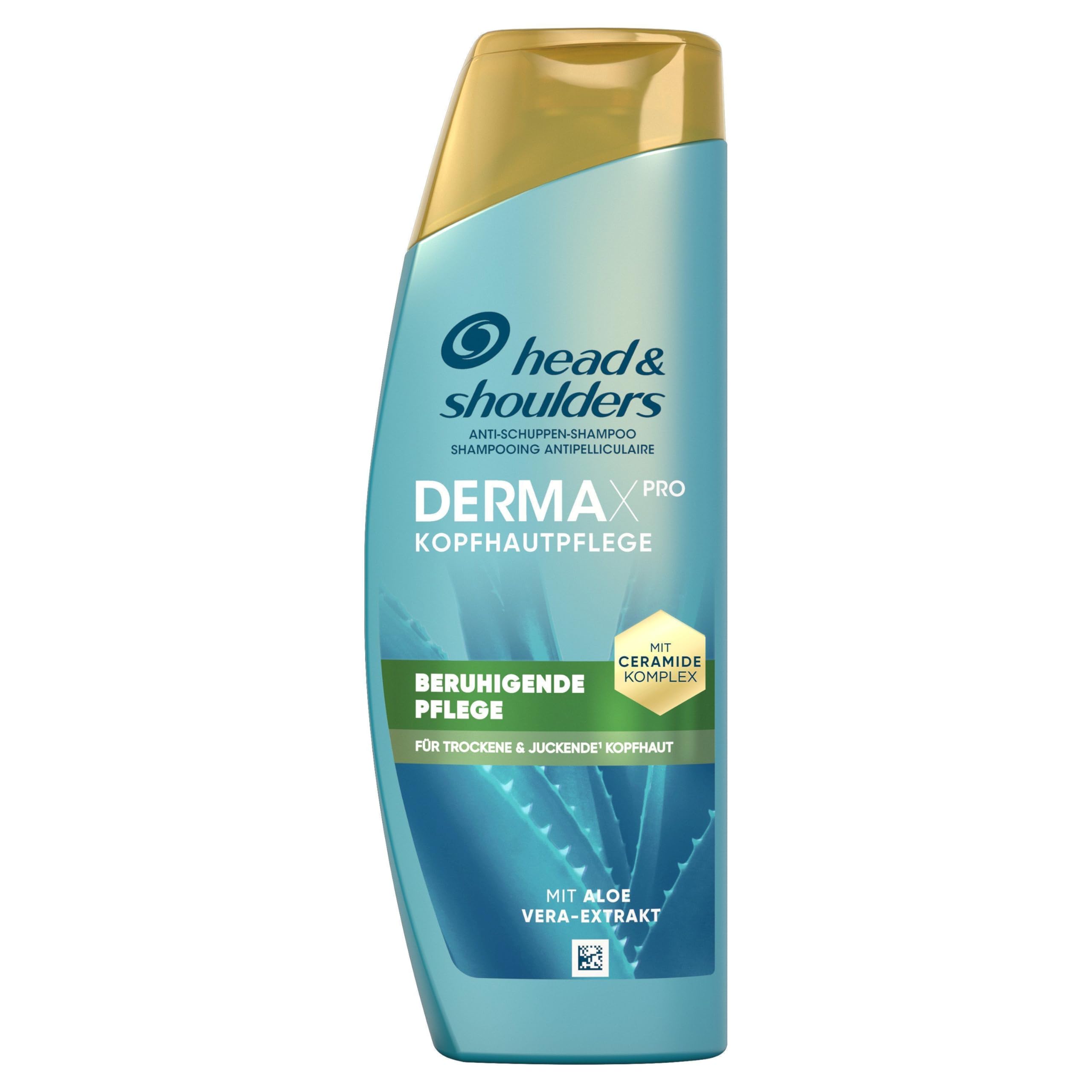 Head & Shoulders DermaXPro Beruhigende Pflege Anti-Schuppen-Shampoo 250ml  mit Aloe Vera-Extrakt und Ceramide-Komplex, Hilft, Trockene, Juckende  Kopfhaut zu Beruhigen und die Hautbarriere zu Strken : Amazon.de: Kosmetik