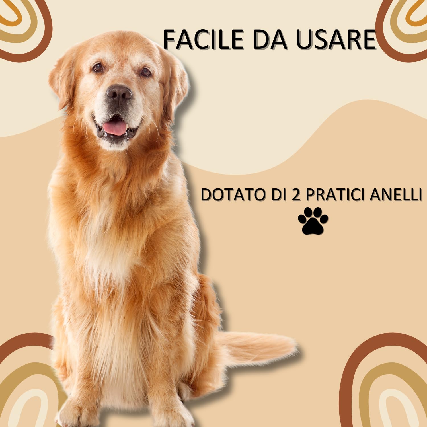 PET'S MARKET Collier d'étranglement chromé pour chiens de grande taille moyenne en alliage d'acier robuste résistant à la corrosion pour entraînement en surface lisse (70 cm)