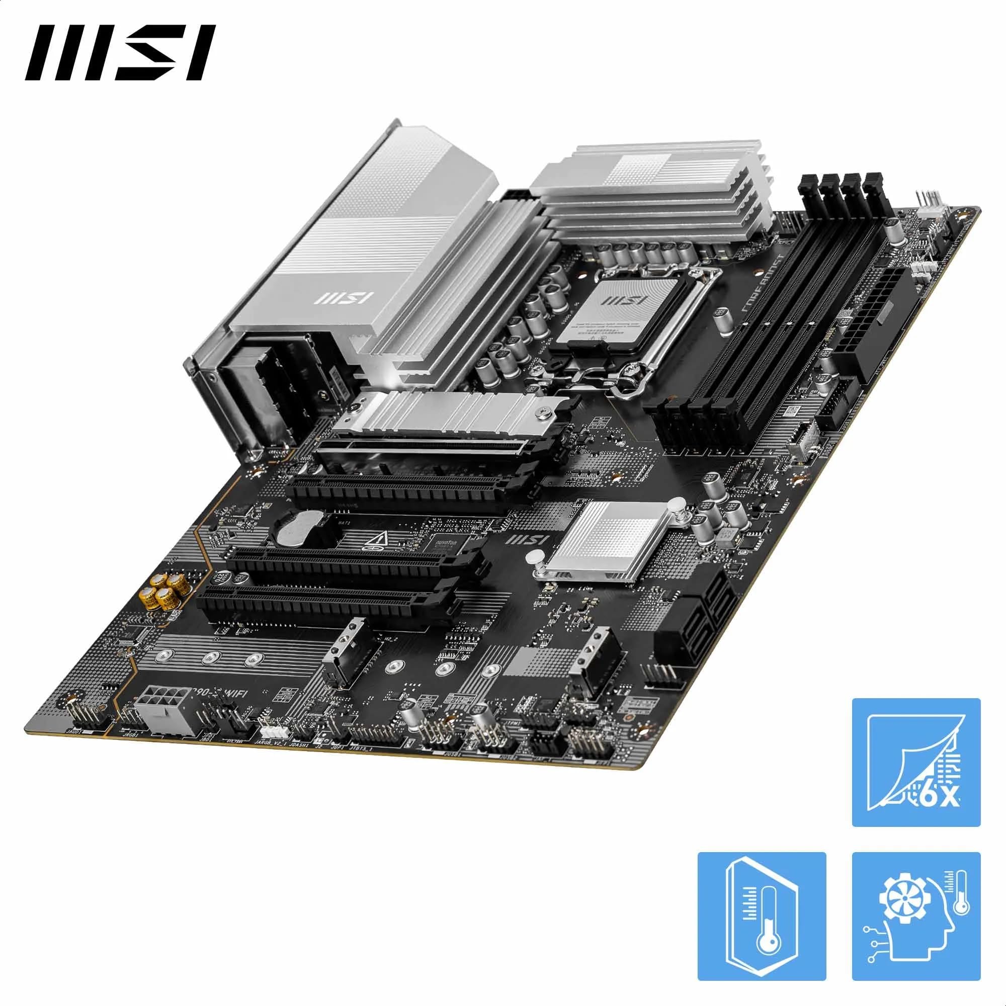 MSI PRO Z890-S WIFI Motherboard, ATX - Supports Intel Core Ultra