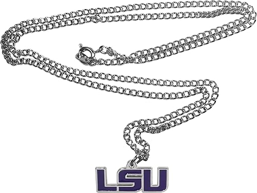 Miniatura 127 de Siskiyou Sports NCAA - Collar de cadena con dije pequeño, 20 pulgadas