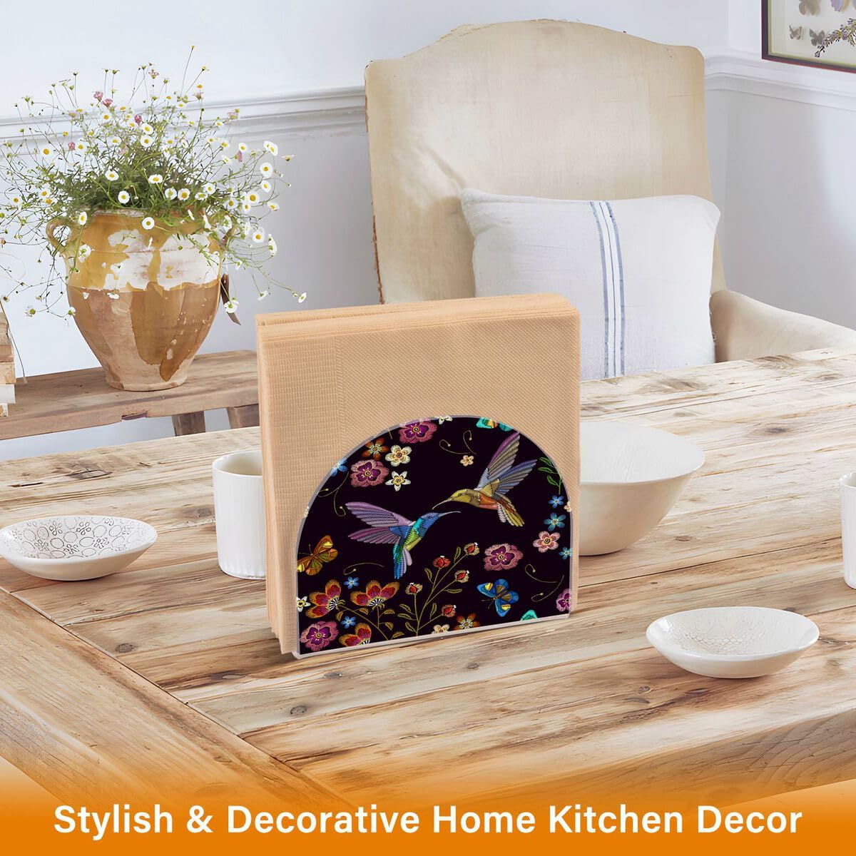 Servilletero De Acrílico Con Diseño De Tabla De Surf - Soporte Para Servilletas De Papel, Tamaño 10.5x12.5x5 Cm, Decorativo Para Cocina, Bar O Restaurante