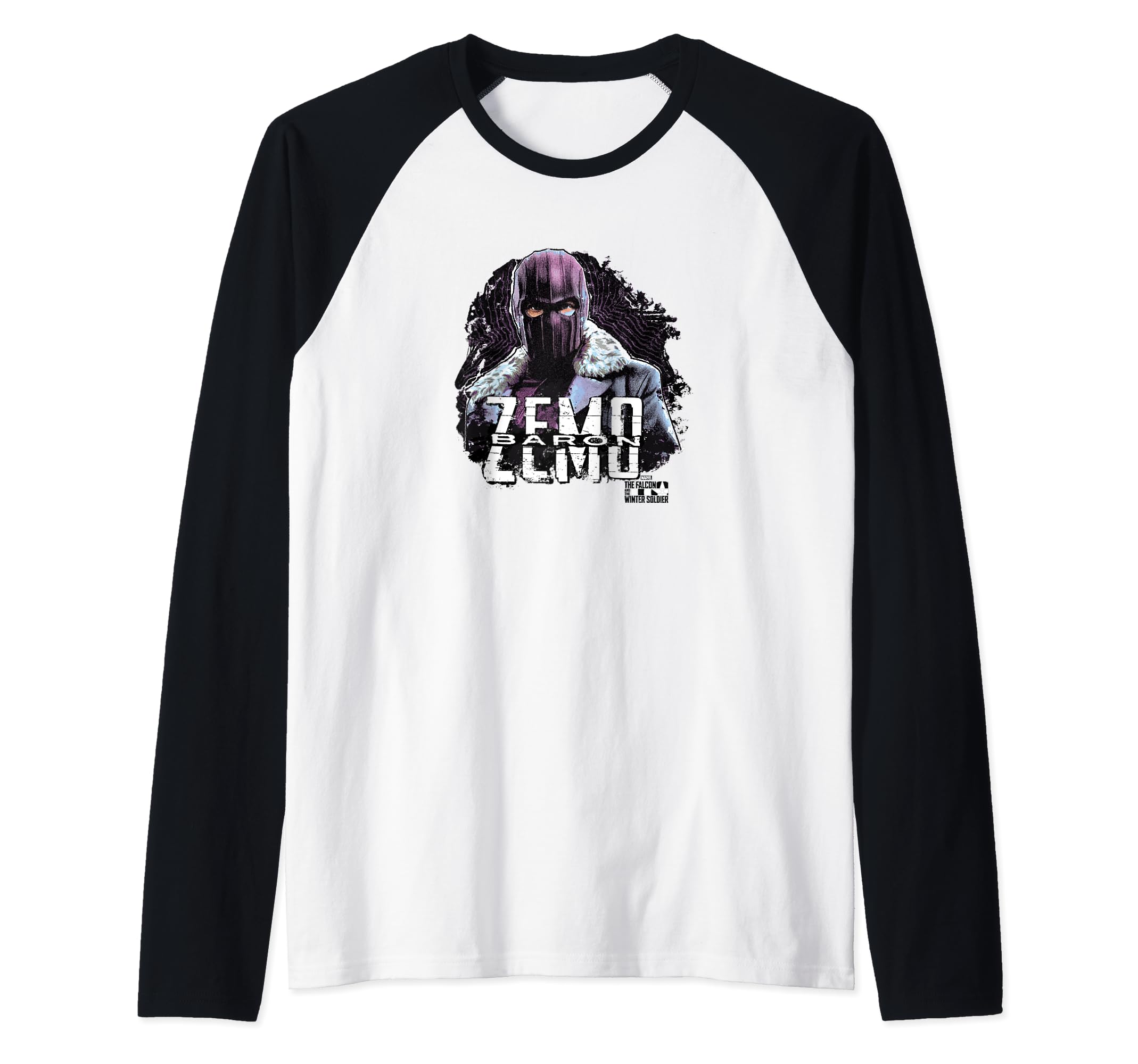 T-shirt Marvel Baron Zemo style baseball idéal pour vos soirées streaming