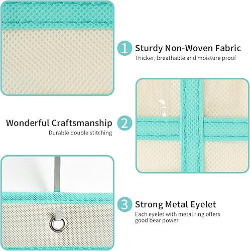 Miniatura 4 de Organizador de bolsillo para aula, tabla de bolsillo para calculadora de teléfono celular, organizador de bolsillo transparente para almacenamiento