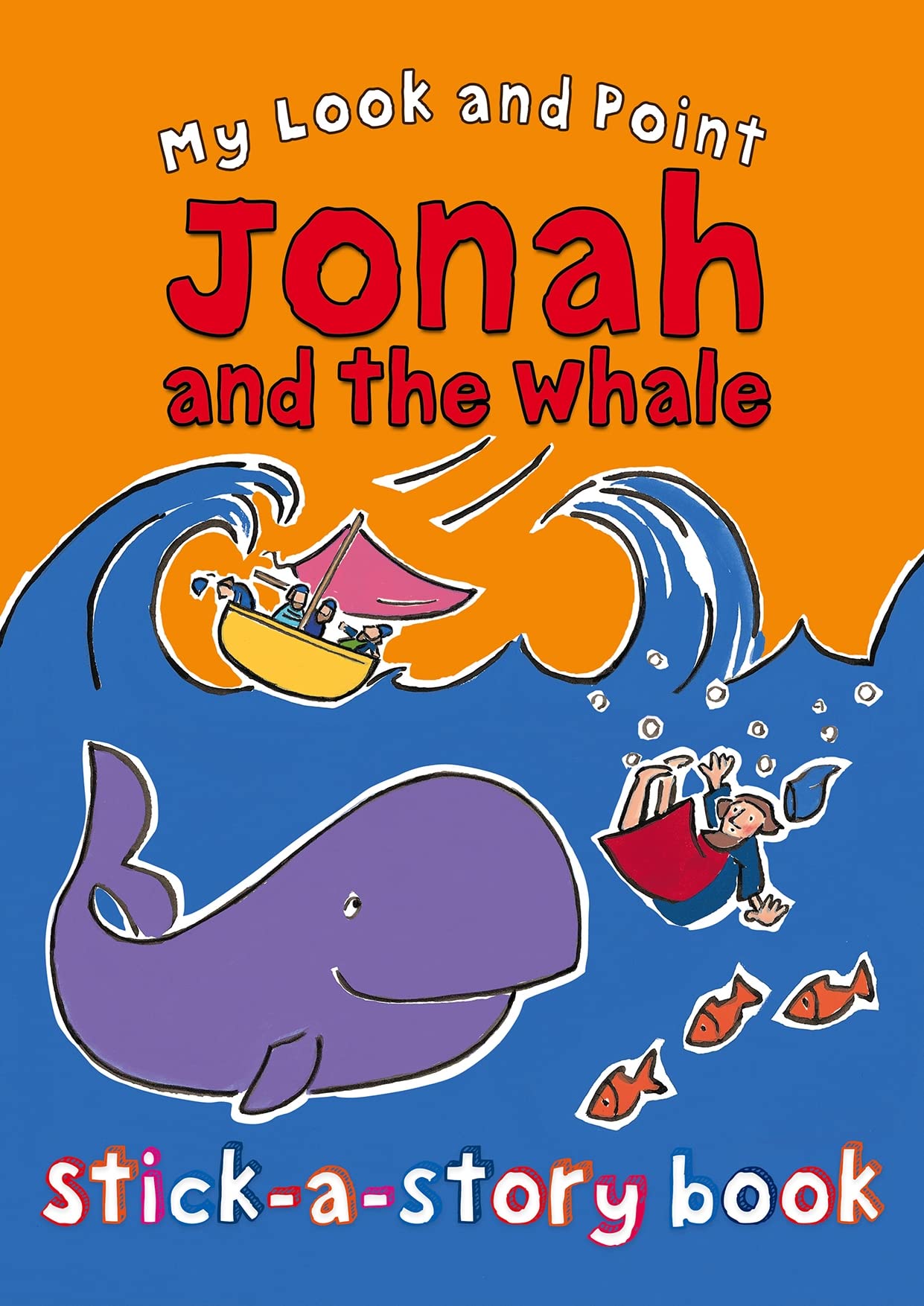 My Look and Point Jonah and the Whale Stick-a-Story Book