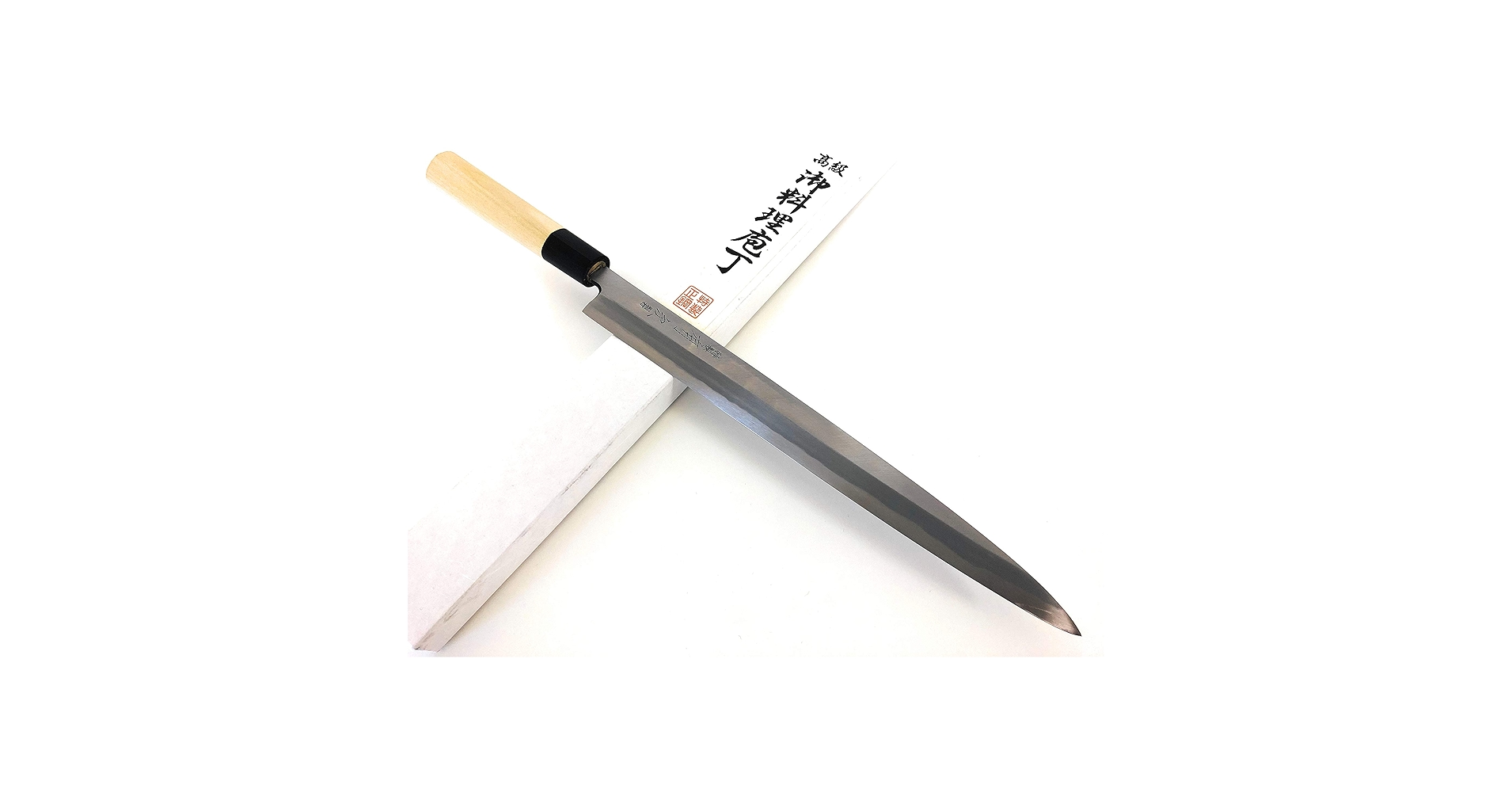 フグ引包丁　ふぐ引包丁　水牛柄　正宗　匠鋼　御料理庖丁　左用　270mm ふぐ引包丁｜東京築地の老舗包丁店 東源正久