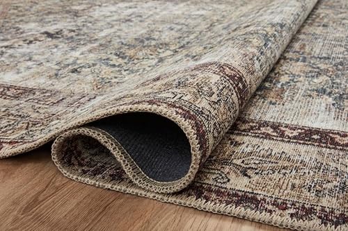 Miniatura 10 de Amber Lewis x Loloi Colección Georgie GER-04 - Alfombra de pasillo de 2 pies 6 pulgadas x 9 pies 6 pulgadas, color verde azulado antiguo