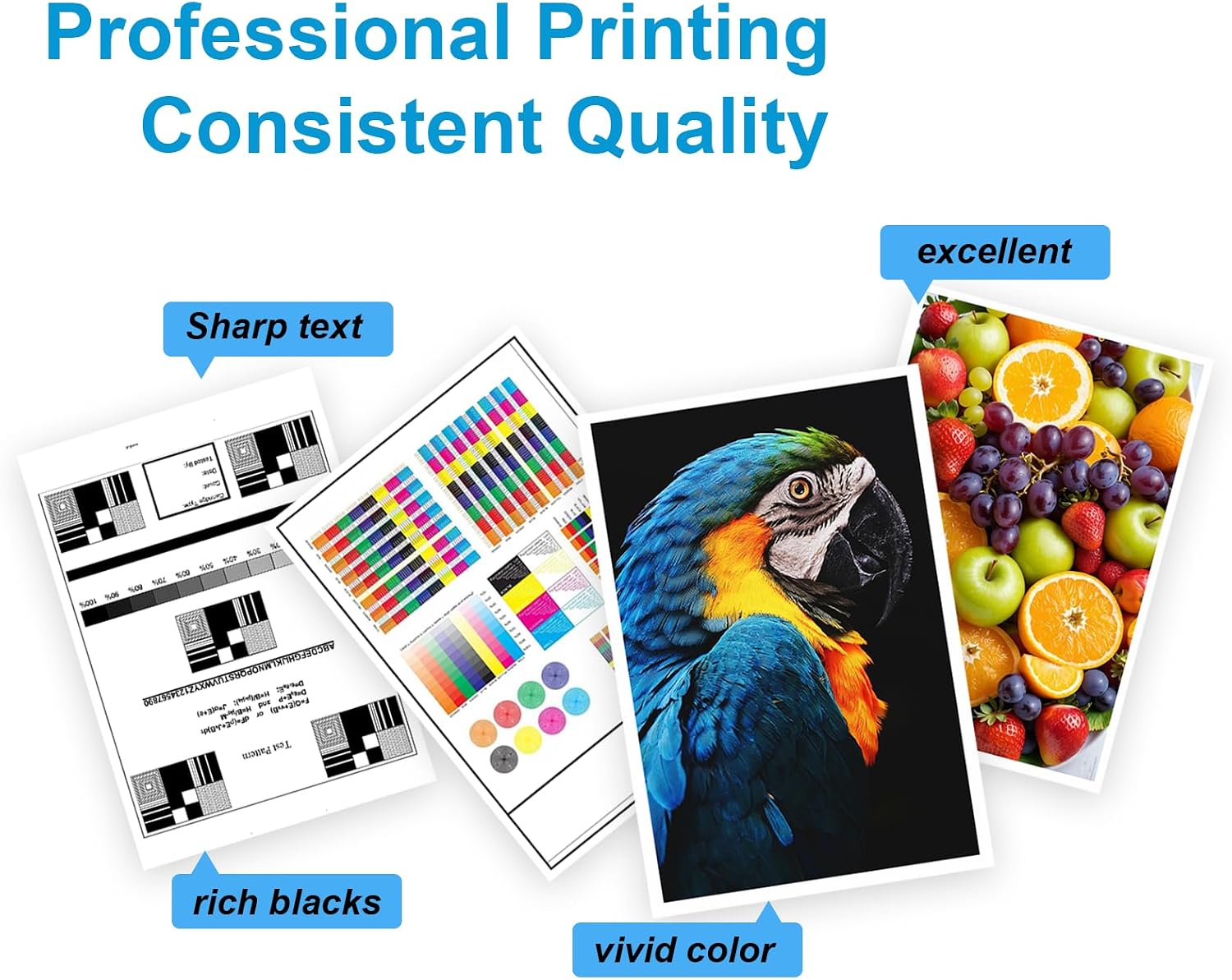 766 Ink Cartridges High Yield 6 Pack Replacement for DesignJet XL3600 Printer Ink（3ED57A P2V89A P2V90A P2V91A P2V93A 3ED55A） 300ML image 5