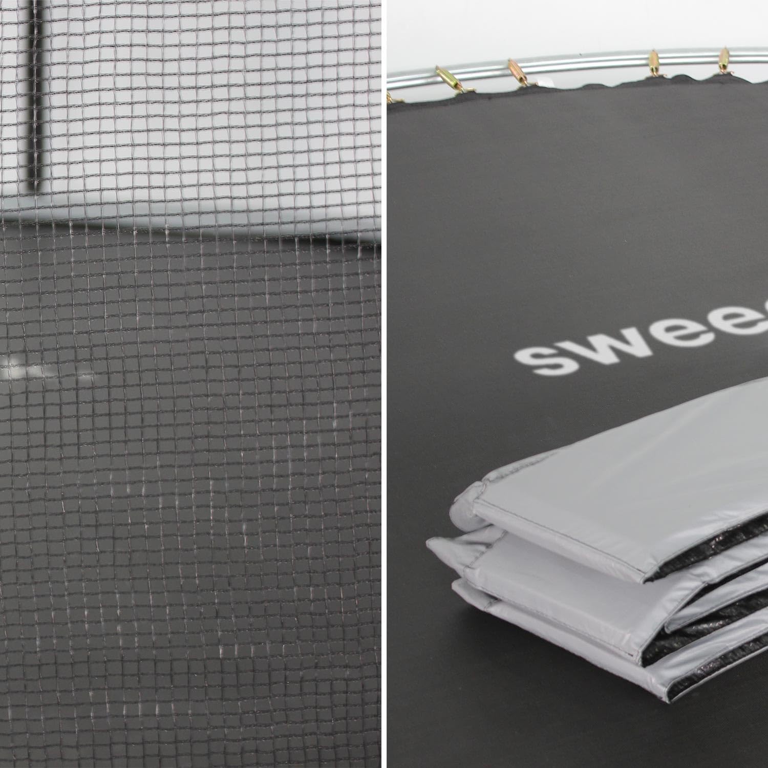 sweeek Cama elástica Redondo 305cm con su Red de protección - Mars - Trampolín de jardín 3m 300 cm | Calidad Pro | Normas UE