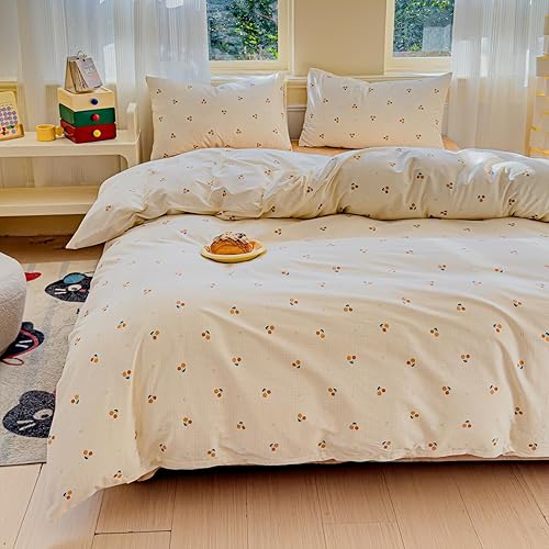 Miniatura 11 de BlueBlue Juego de funda de edredón con diseño de conejo tamaño Queen, 100% algodón, ropa de cama para niños, niñas, adolescentes, con dibujos