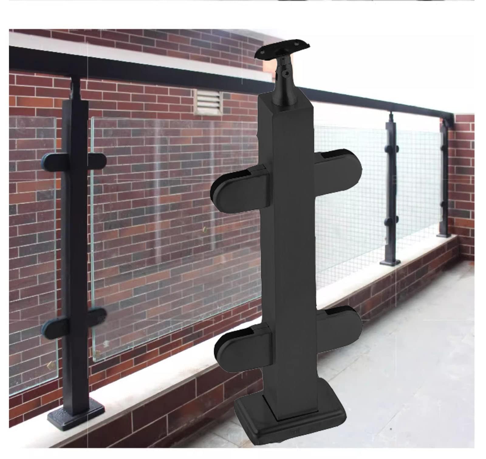 Garde-corps en verre sans perçage : sécurisez votre balcon facilement en inox