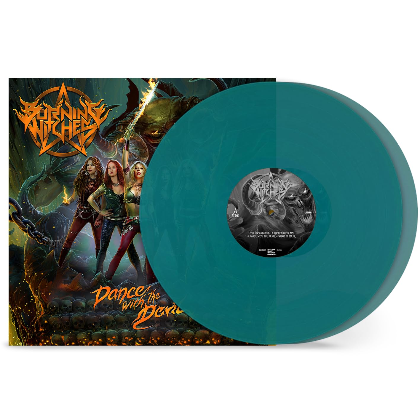 Burning Witches Dance With the Devil Double LP Vinyl NEW