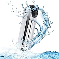 Vista 3 de Mini Masajeador de Espalda Recargable de Mano Impermeable Mejorado, Masajeador de Espalda Eléctrico Portátil para Espalda, Cuello, Hombros, Cuerpo