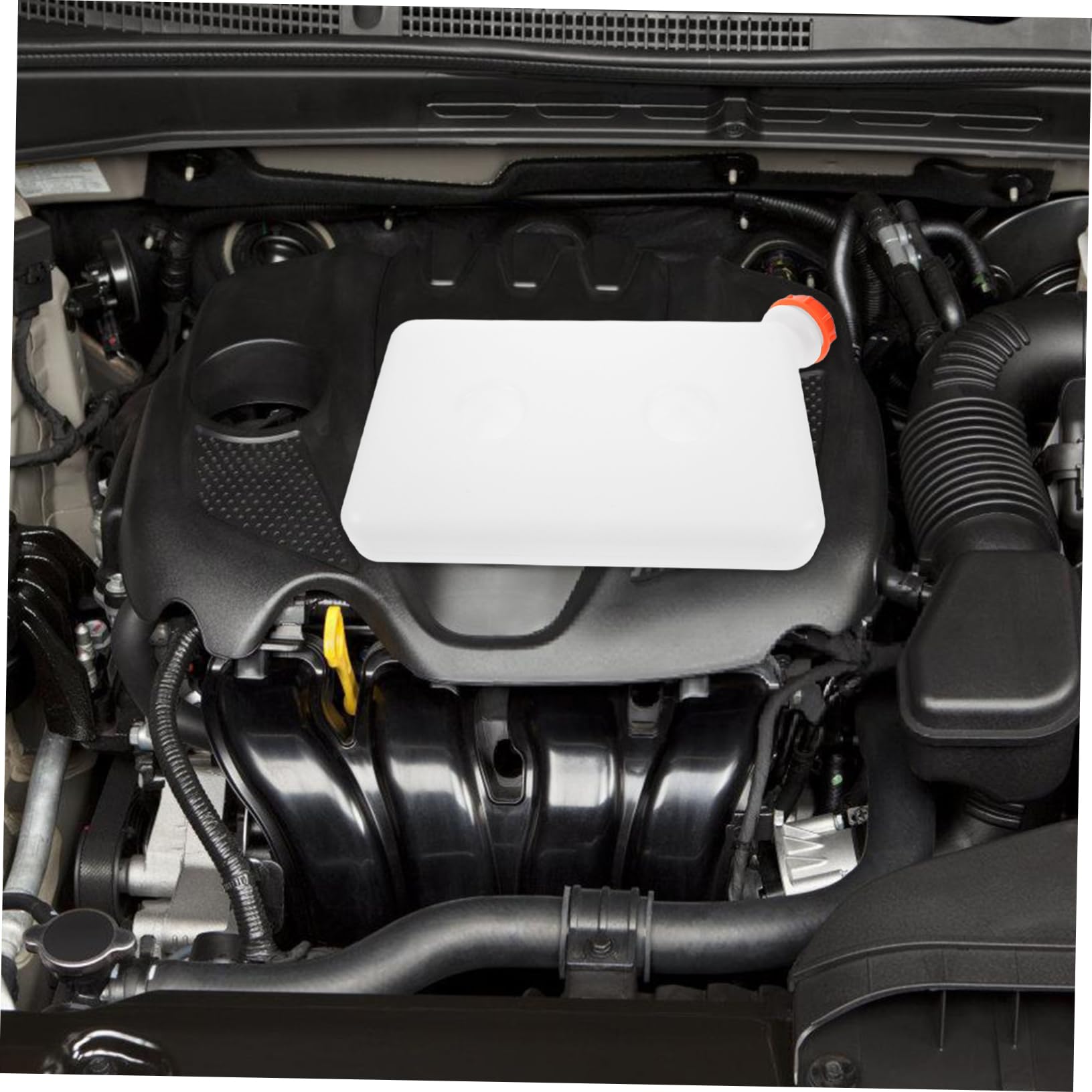 Tanque de Combustible 8 L Abs con Boquilla Angular y Dos Orificios | Accesorio para Calentador de Estacionamiento Externo, Diseño Reforzado, Compatible con Coches y Motocicletas