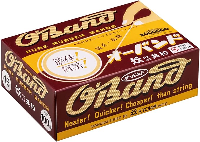 輪ゴム オーバンド像