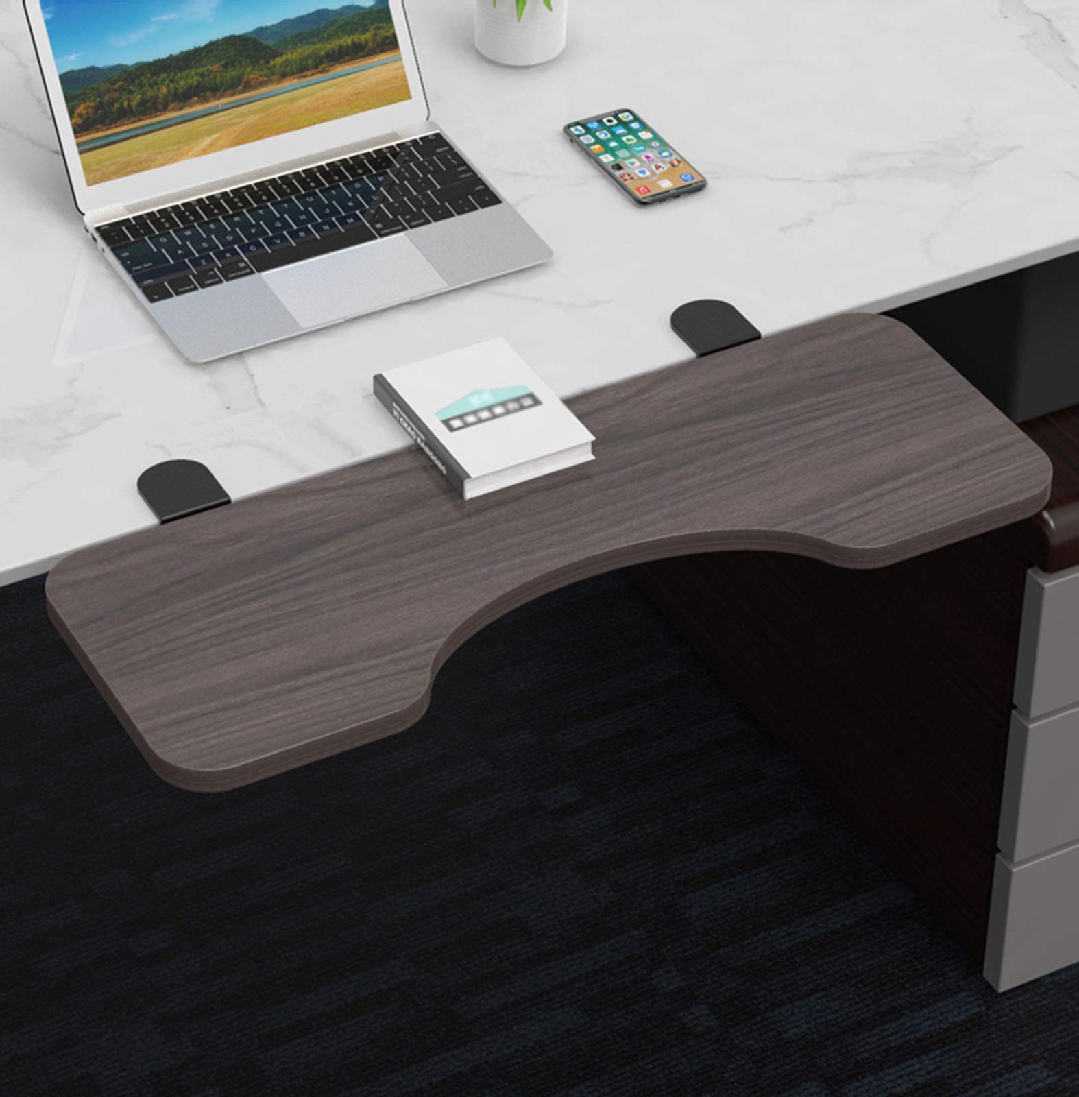 Buy Keyboard Tray,Stand up Desk Store Compact Adjustable Keyboard Tray