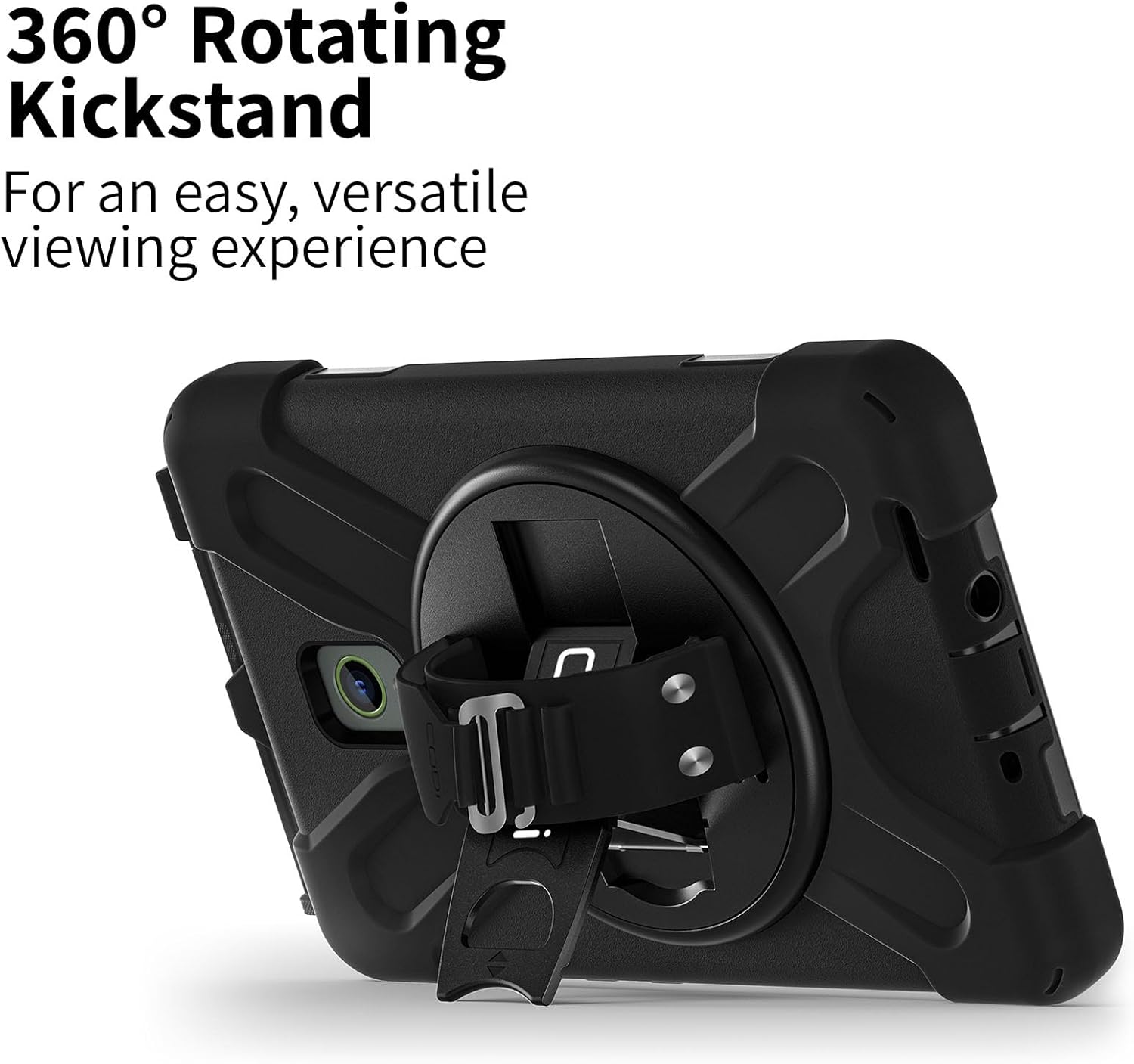 CODi Rugged Case for Samsung Galaxy Tab Active 3 and Tab Active 5, 8" (T570/SM-X306) | 360° Protection, Drop-Test & Fluid Contamination Certified