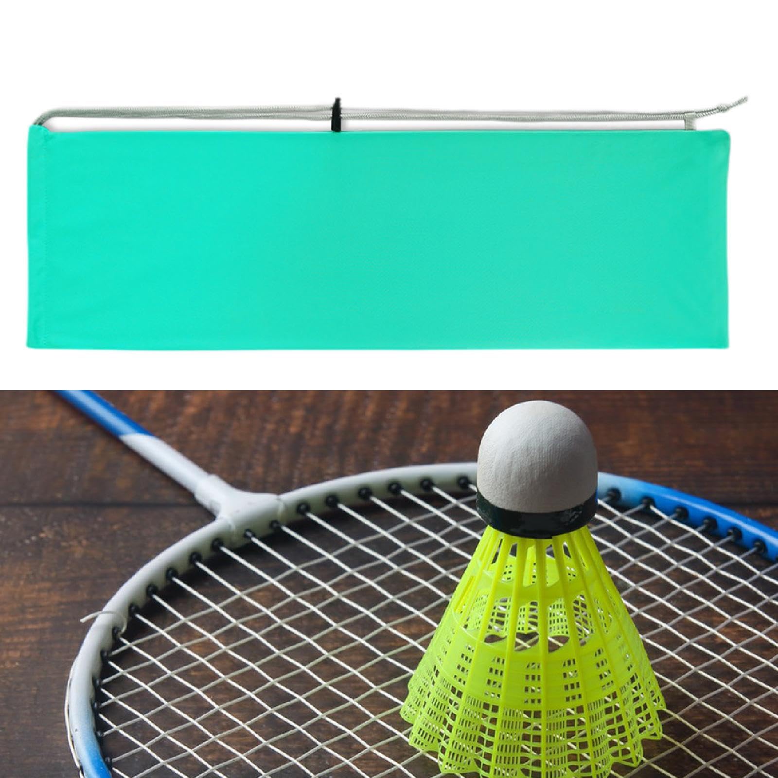 F Fityle Sac de Transport pour Raquette de Badminton, Sac de Rangement Portable en Flanelle, Housse Anti-poussière pour Femmes et Hommes en Plein air, Joueurs