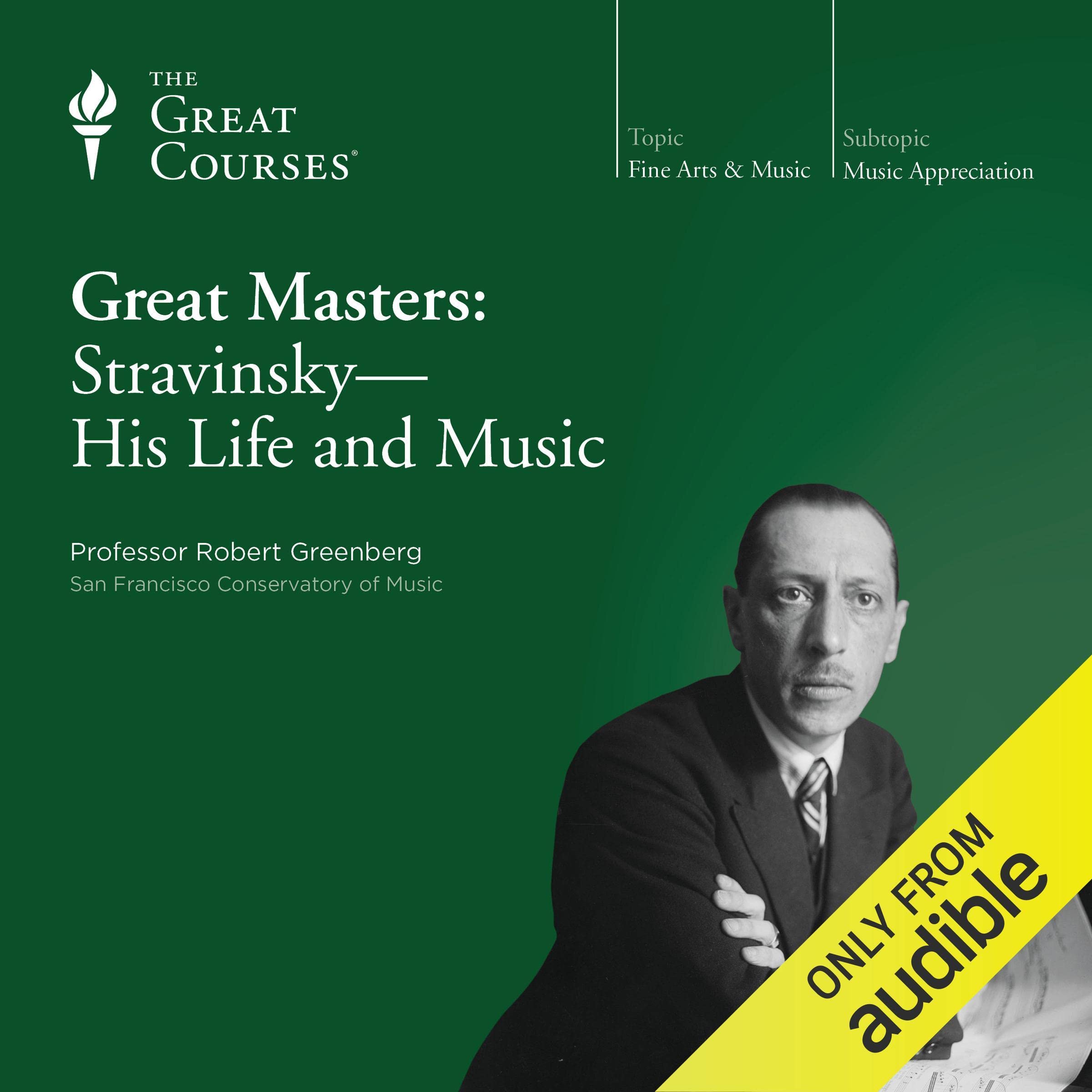 Cover art for Great Masters: Stravinsky - His Life and Music