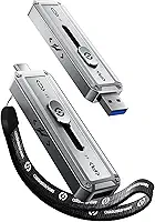 MOVE SPEED Unidade USB de 2 TB, SSD portátil de transferência confiável TLC de 2100 MB/s com USB 3.2 geração 2 x 2 + tipo C, unidade USB legal para telefone/Windows/Mac (SP20)