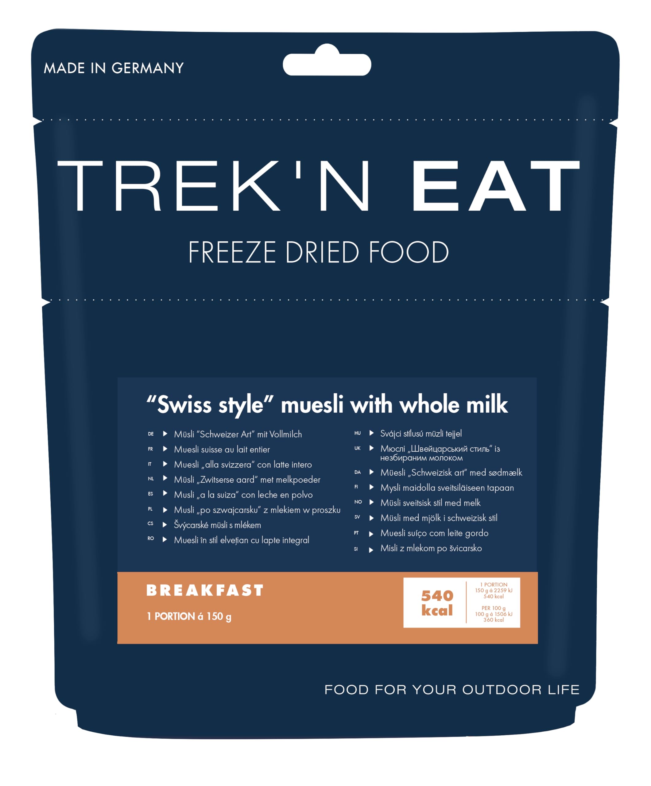 Trek N Eat Muesli Suizo Leche