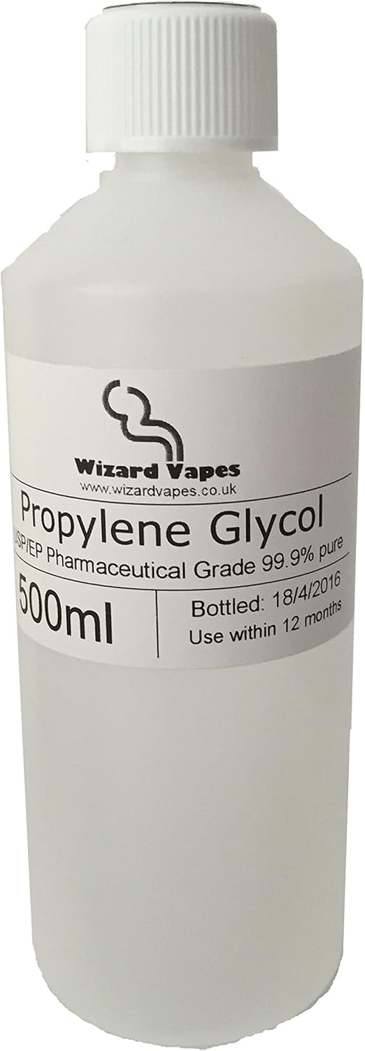 Vegetable Glycerine & Propylene Glycol DIY Mixing ELiquid Base (500ml