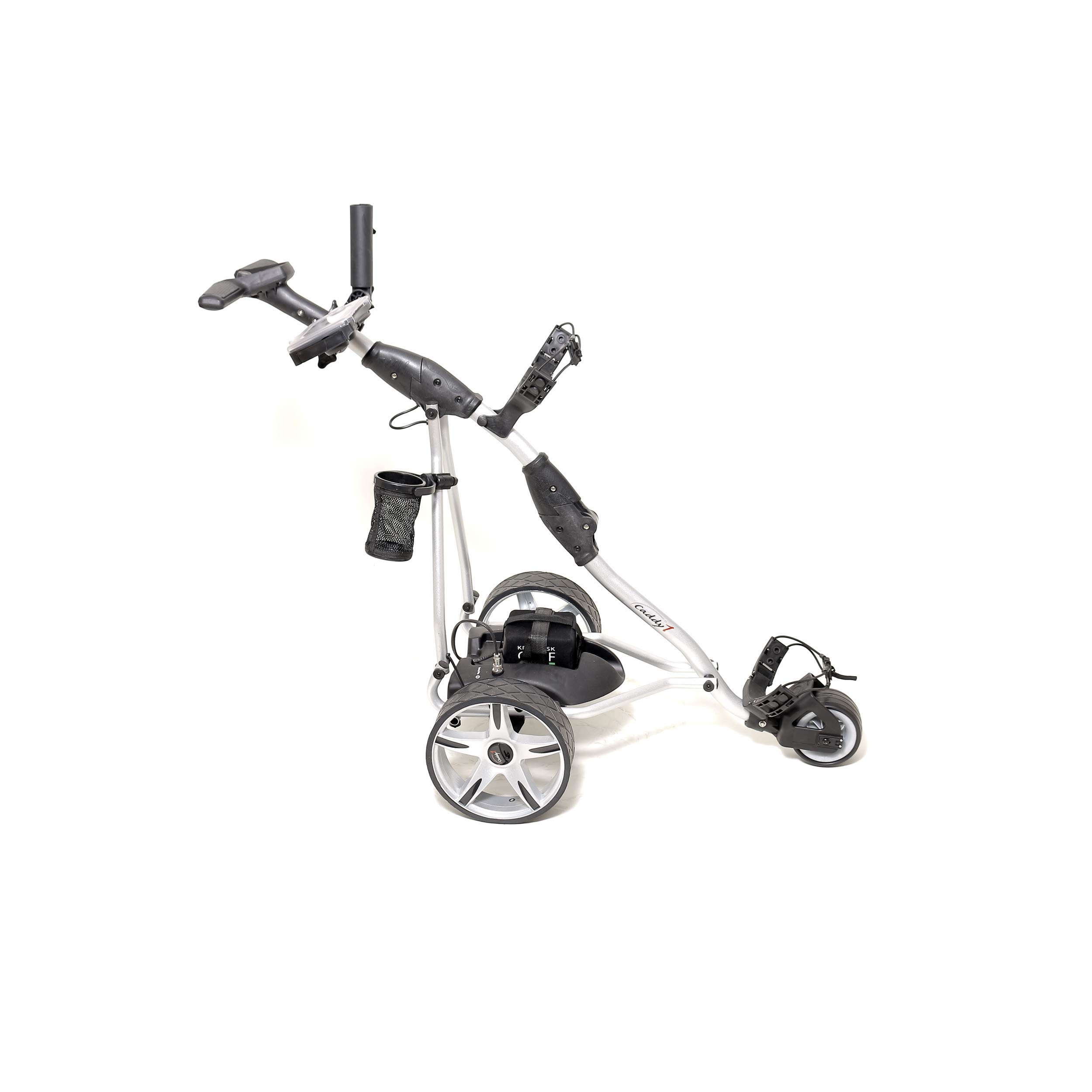 Caddyone 410 Lithium Elektro Golftrolley Silber