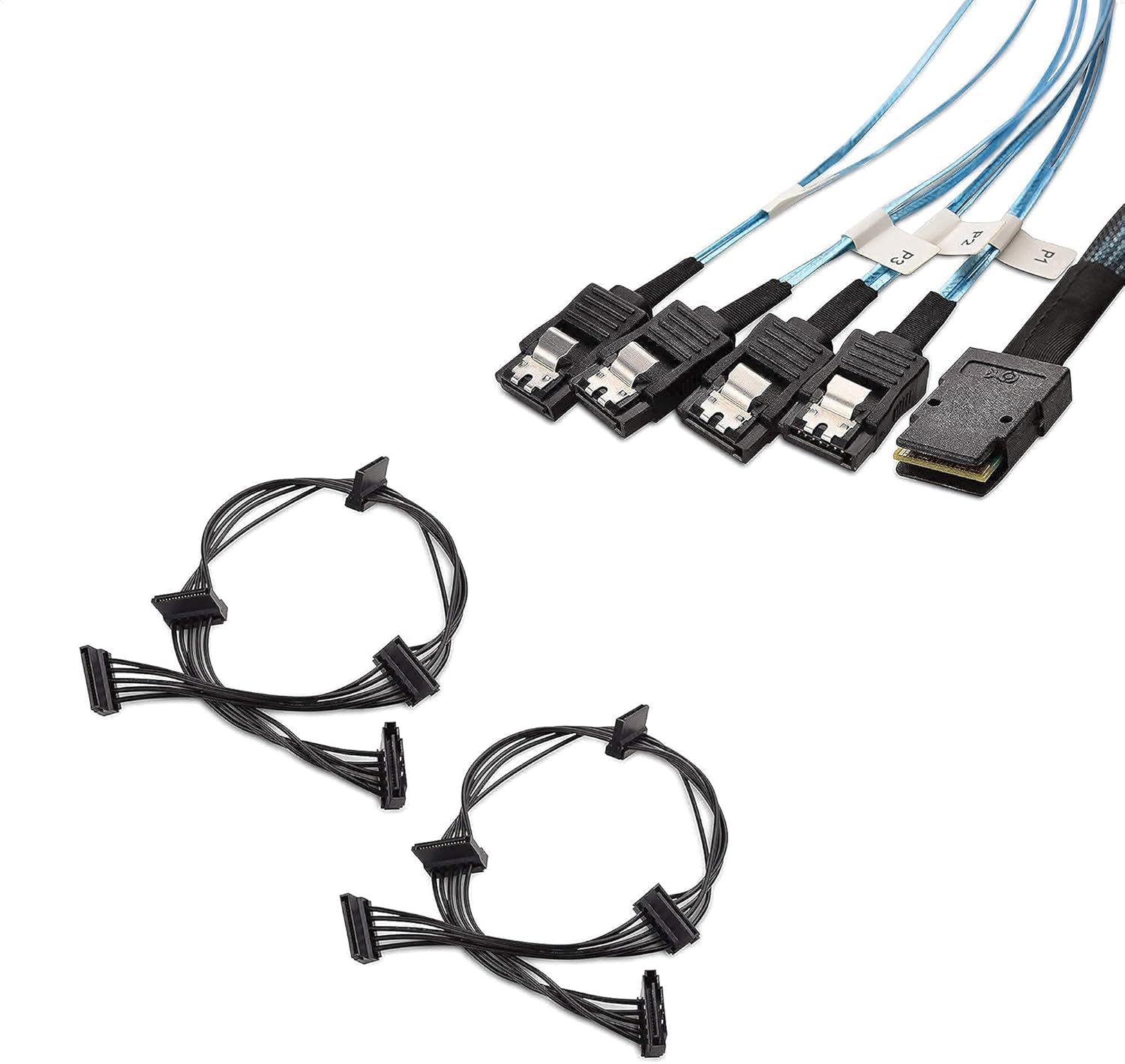 Cable Matters 1Pack Internal Mini SAS to SATA Cable (SFF