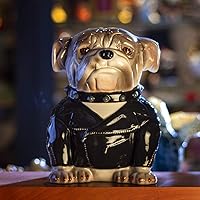 Vista 6 de Pacific Giftware Tarro de cerámica para galletas Rocker Bulldog