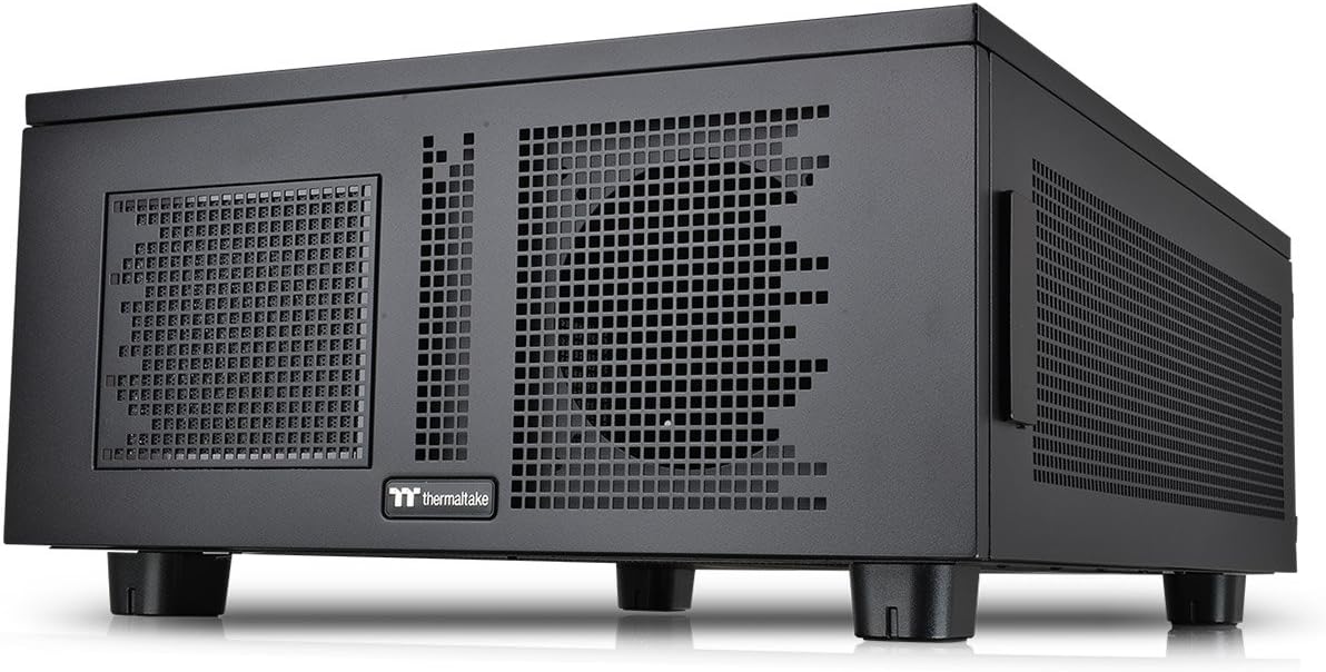 Thermaltake Core P200 Server Case - Pedestal - SPCC - Black - 10.21 kg - 0-17 x Fan(s) Supported