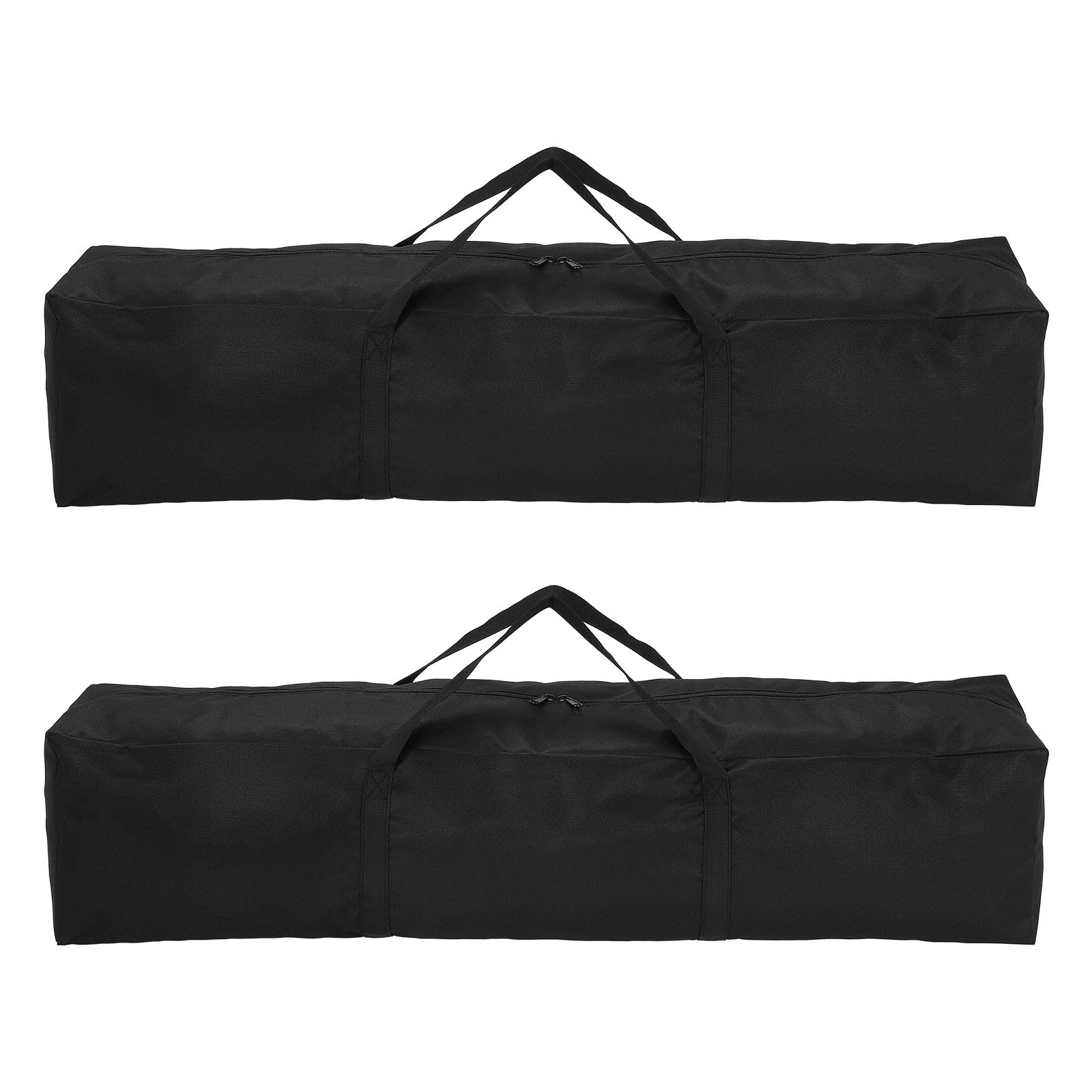 sourcing map 2pcs Camping Chair Replacement Bag 35.4" x 7.9" Folding Chair Carry Oxford Cloth Storage Tent Bag with Handle Strap for Travel Outdoor Camping Sports, Black