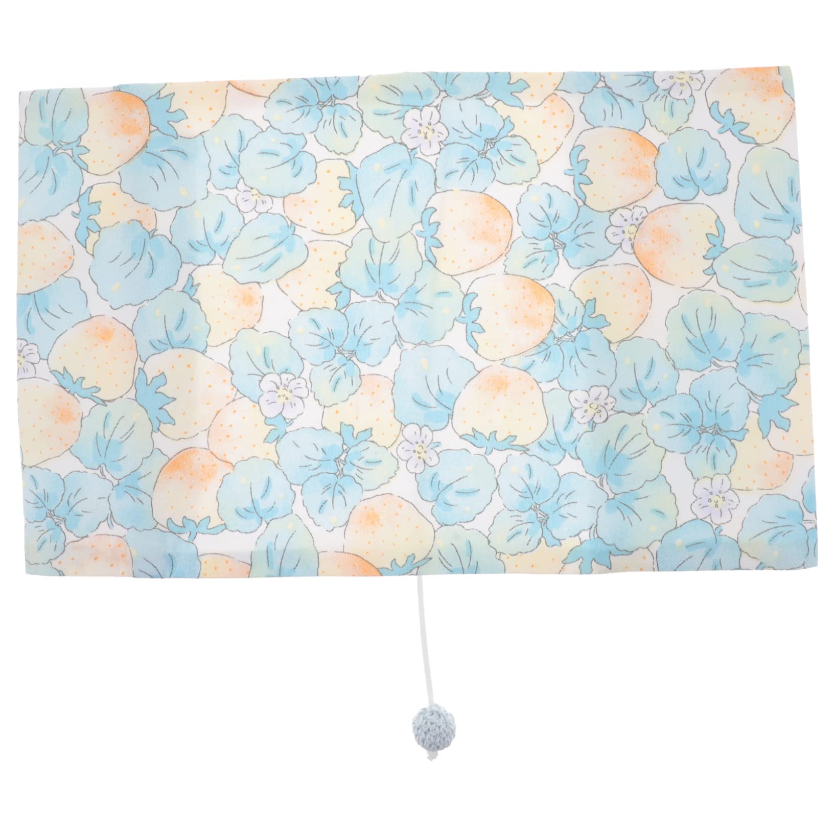 MAGICLULU 4pezzi Copertina Riutilizzabilper Libri Stoffa Decorativa Protettore Antistrappo Per Quaderni e Libri Scolastici Design Blu Fragole Accessorio Per Studio e Collezione