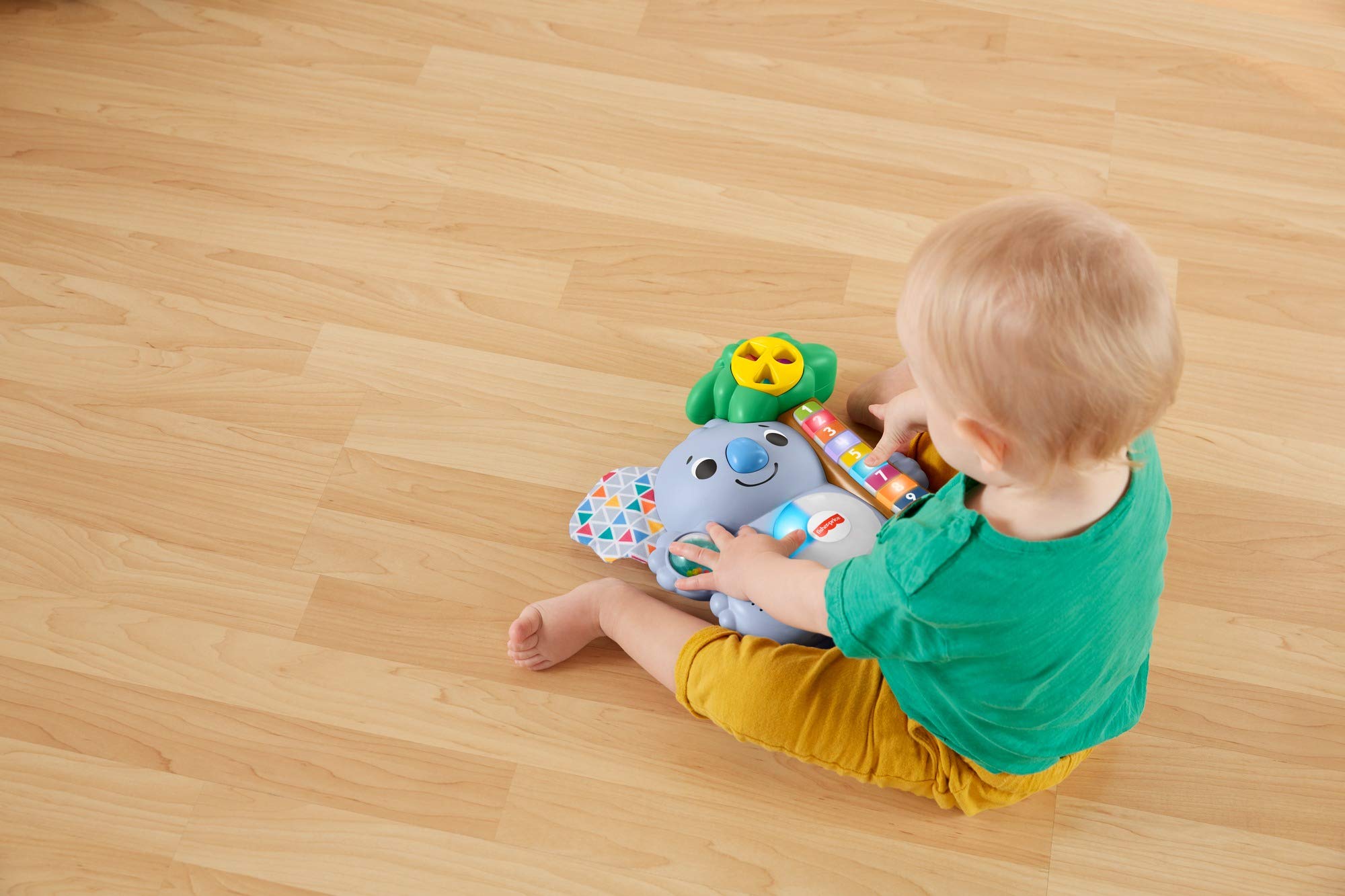 Fisher-Price GRG67 -BlinkiLinkis Koala, musikalisches Lernspielzeug für Babys und Kleinkinder, Babyspielzeug ab 9 Monaten