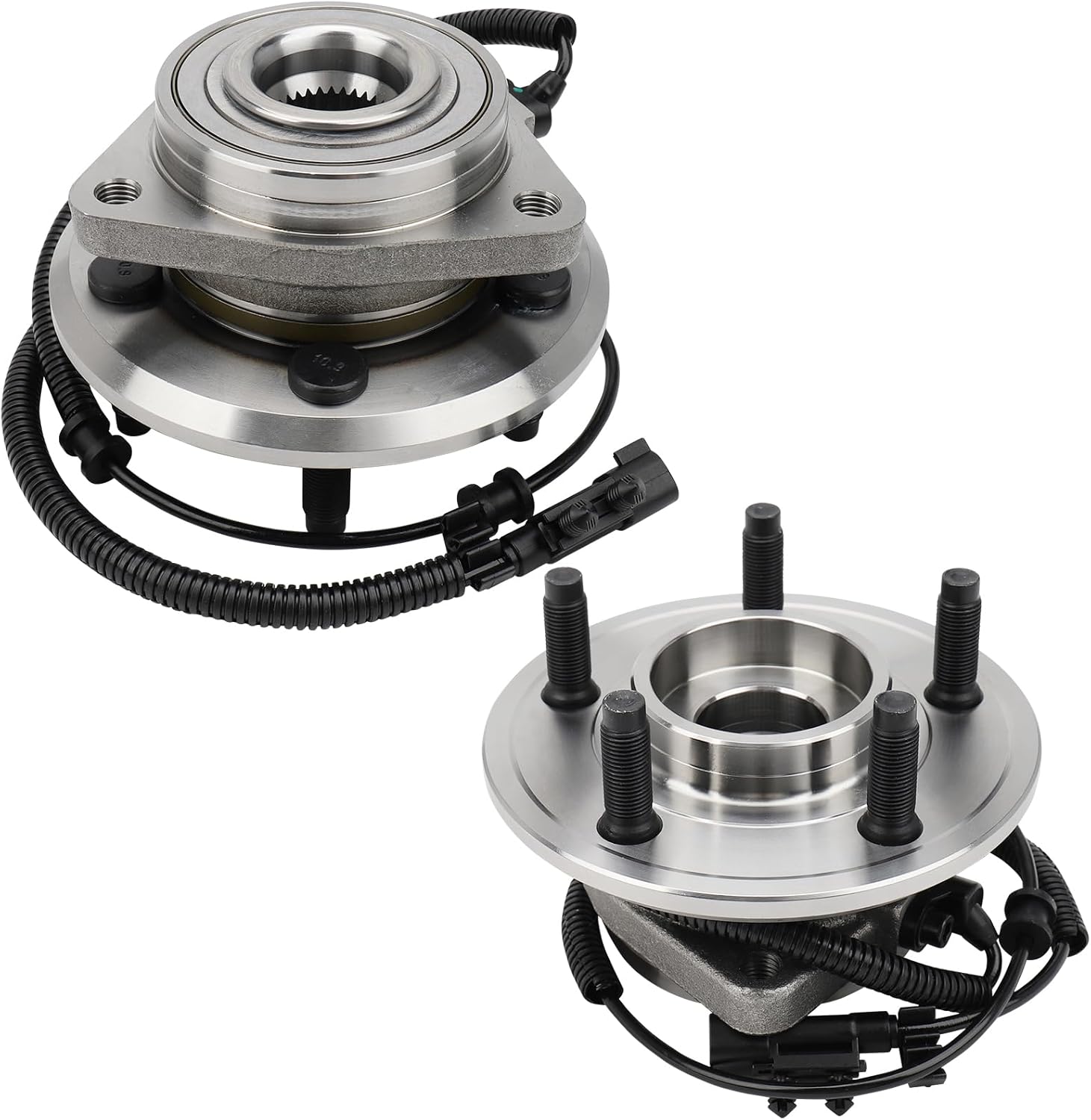 [Pair] DRIVESTAR Heavy Duty 513270 Front Wheel Hub & Bearing Assembly Driver/Passenger Side w/ABS for Dodge Nitro 2007-2011, Jeep Liberty 2008-2012, 5 Lug