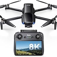 Ruko U11MINI 4K RC3 Drone: 8K Photos, 4K Video, 3-Axis Gimbal, 20K FT Range, 64 Min Flight, FAA Exempt Under 249g