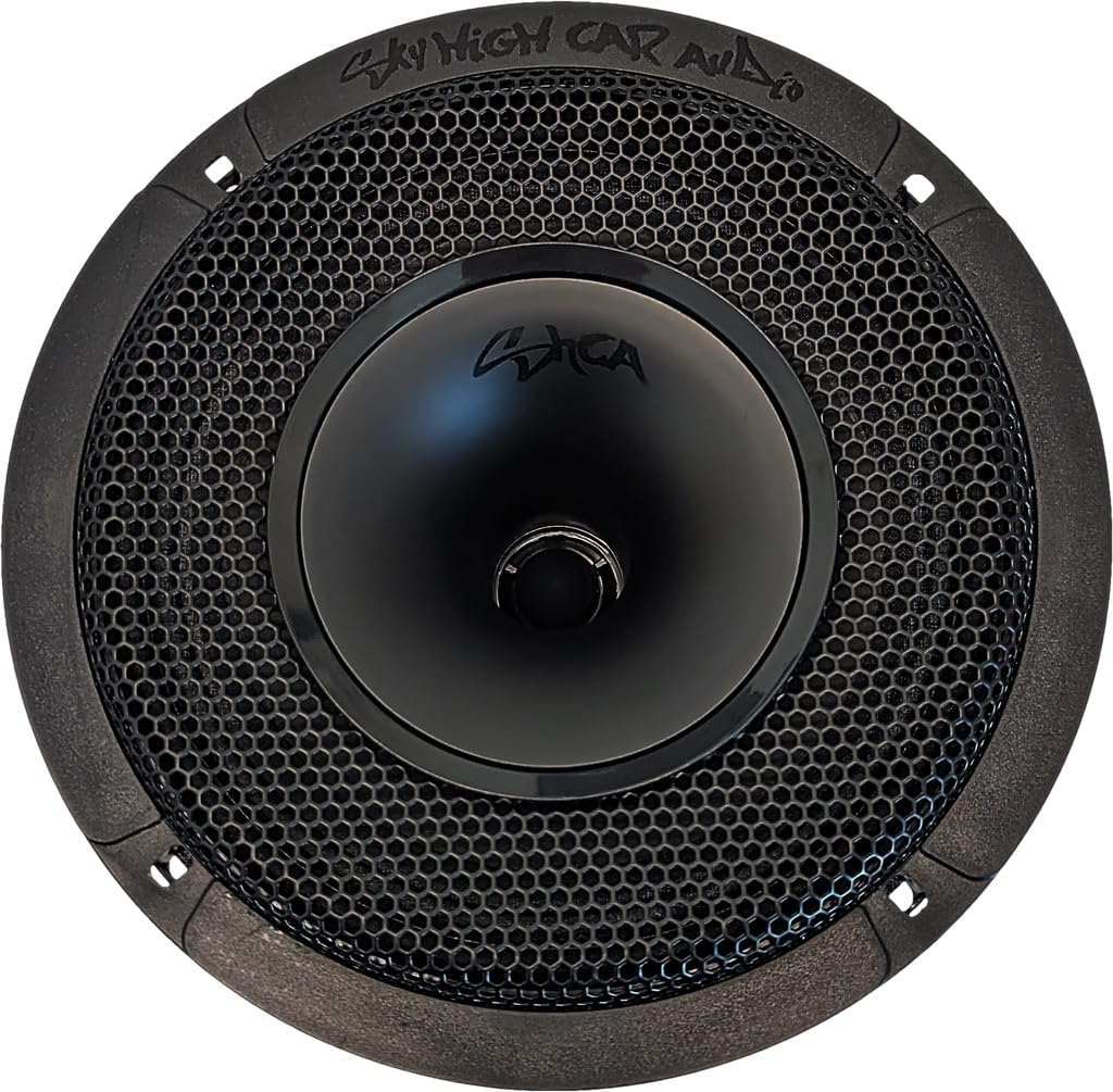 Sky High Car Audio SH-CX64SLIM 6.5" Slim Coaxial Speaker with Compression Driver Horn (Single Speaker)