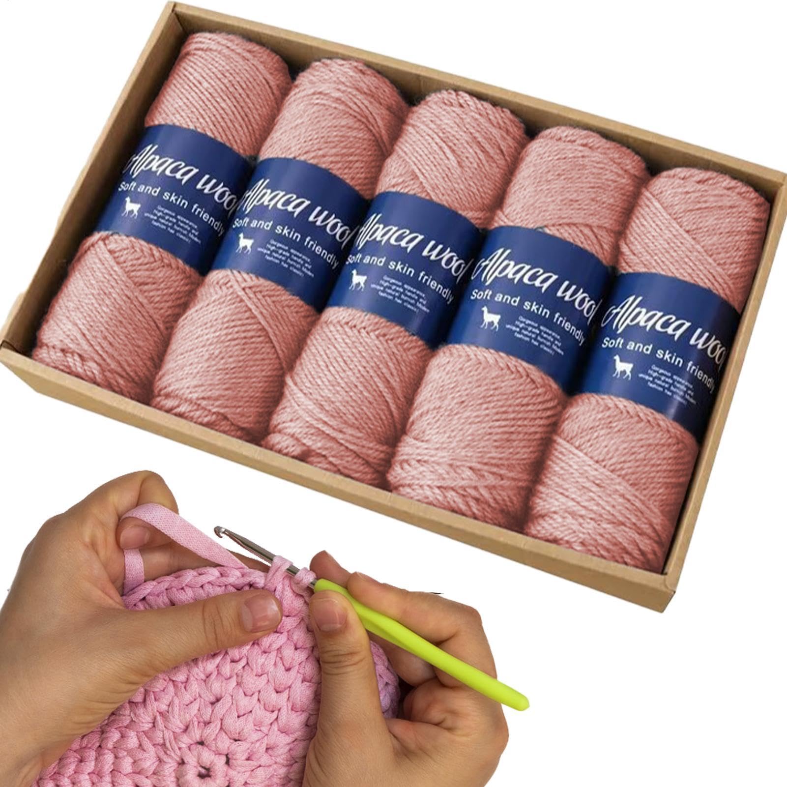Fil de cachemire doux pour tricoter des vêtements chauds en famille