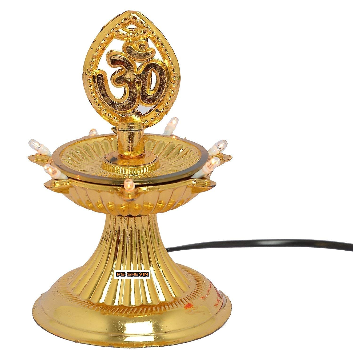 Veena@#$_Pack of 1 Premium ONE Single Layer Electric Gold LED Bulb Lights Diya|Deep|Deepak for Pooja|Puja|Mandir| Diwali Festival Decoration|| Make in India-AQ29-image-18