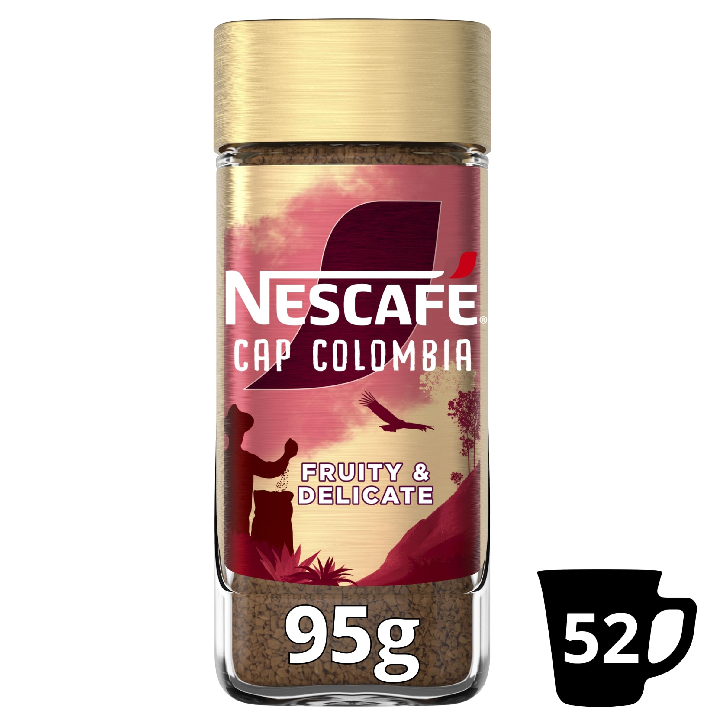 Nescafe Gold Blend Cap Colombia Instant Coffee, 95g