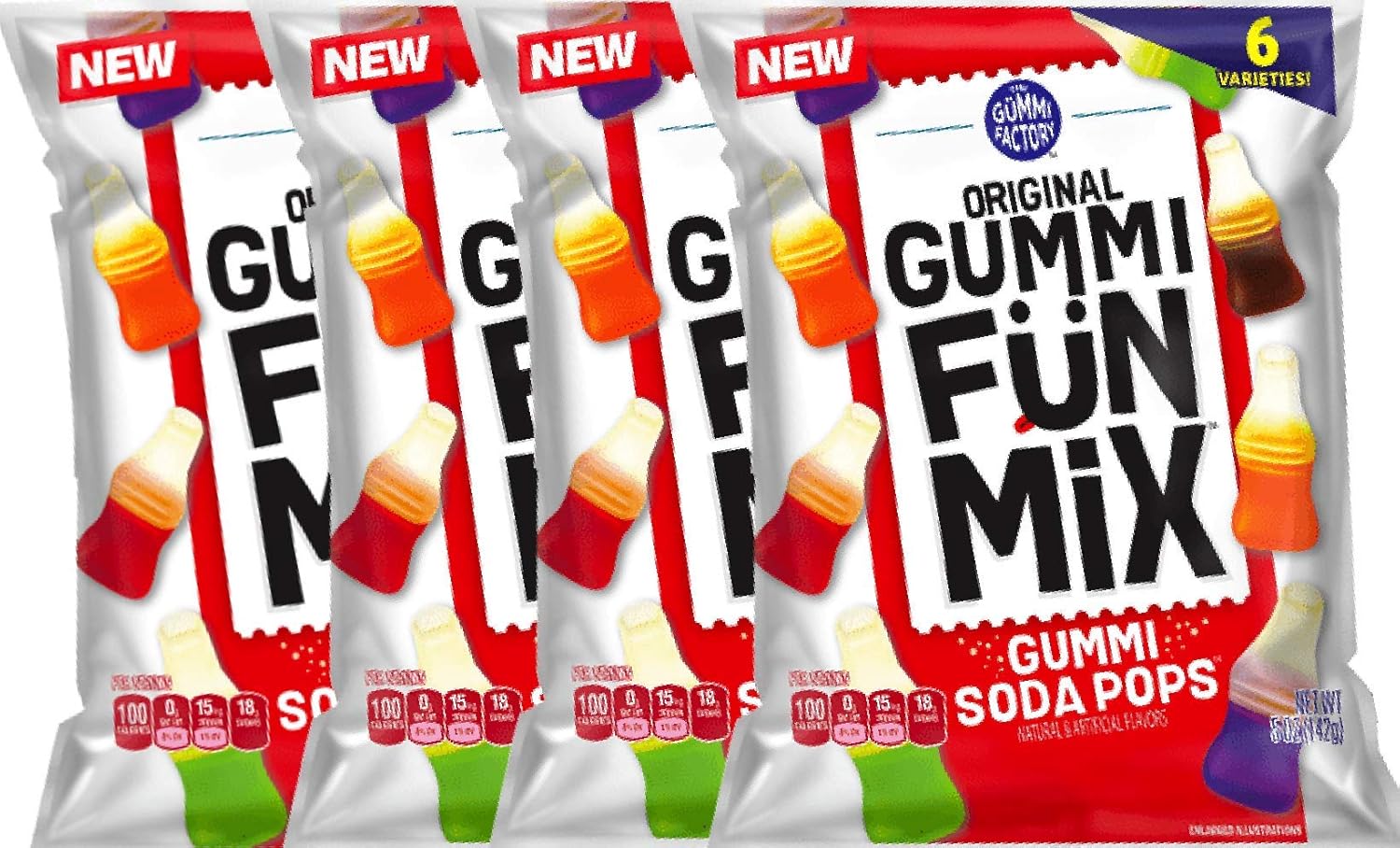 NEW The Gummi Factory Original Gummy Fün Mix, Gummy Party