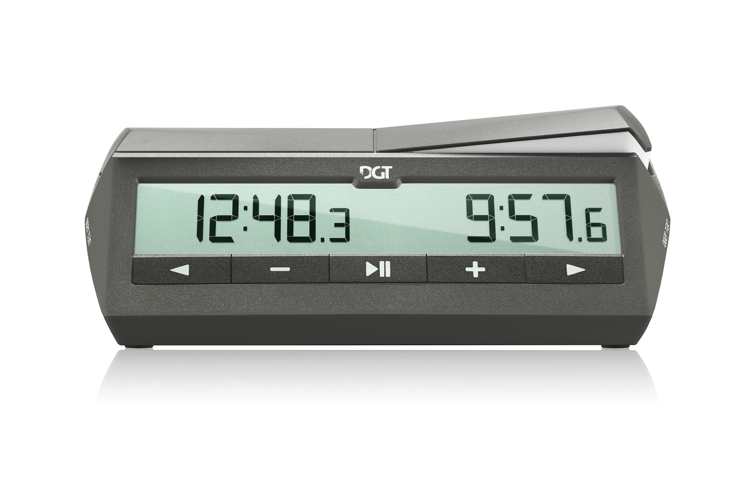 Horloge d'échecs numérique DGT 1500 pour jeux d'échecs rapides (gris)