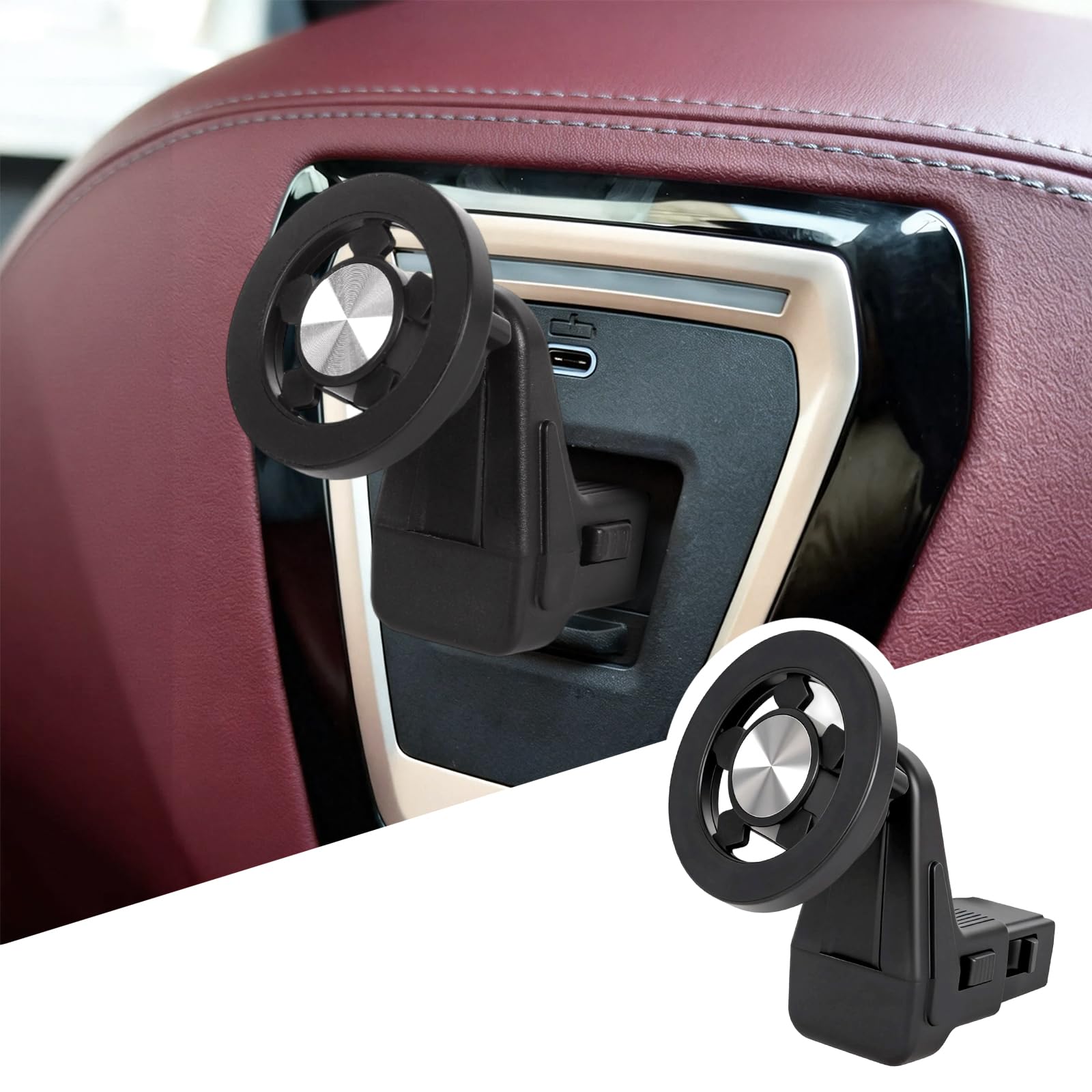 Soporte para tablet de coche para BMW X3 X5 X6 I20 G05 G06 G45 G60 G61 G70 Mag-Safe soporte de coche soporte magnético para coche, accesorios de viaje (magnético)