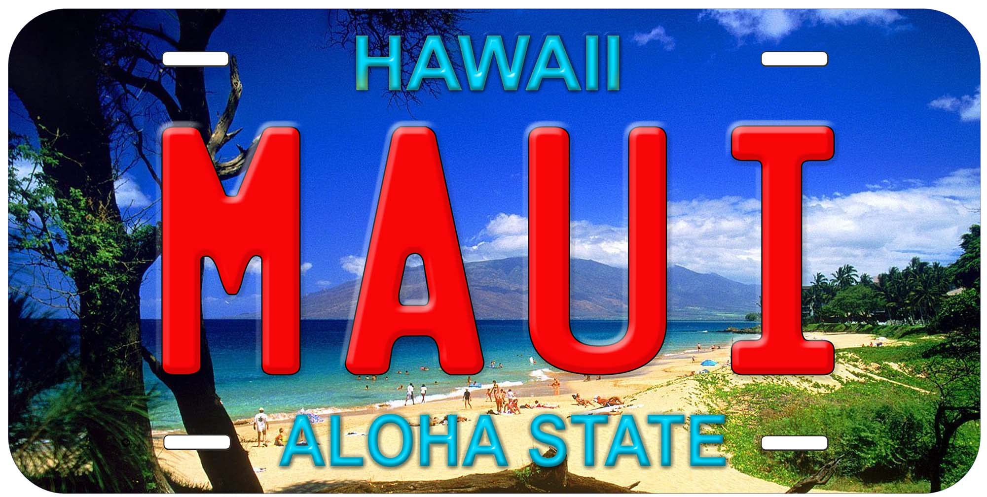Maui Hawaii Novelty Car Auto License Plate